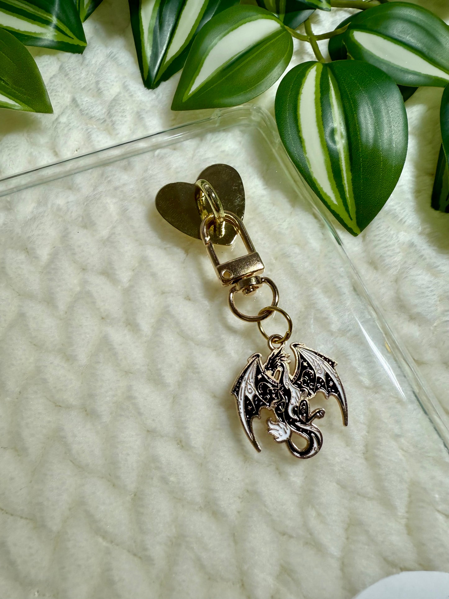 Kindle / E-Reader Charm Clip On - Celestial Dragon