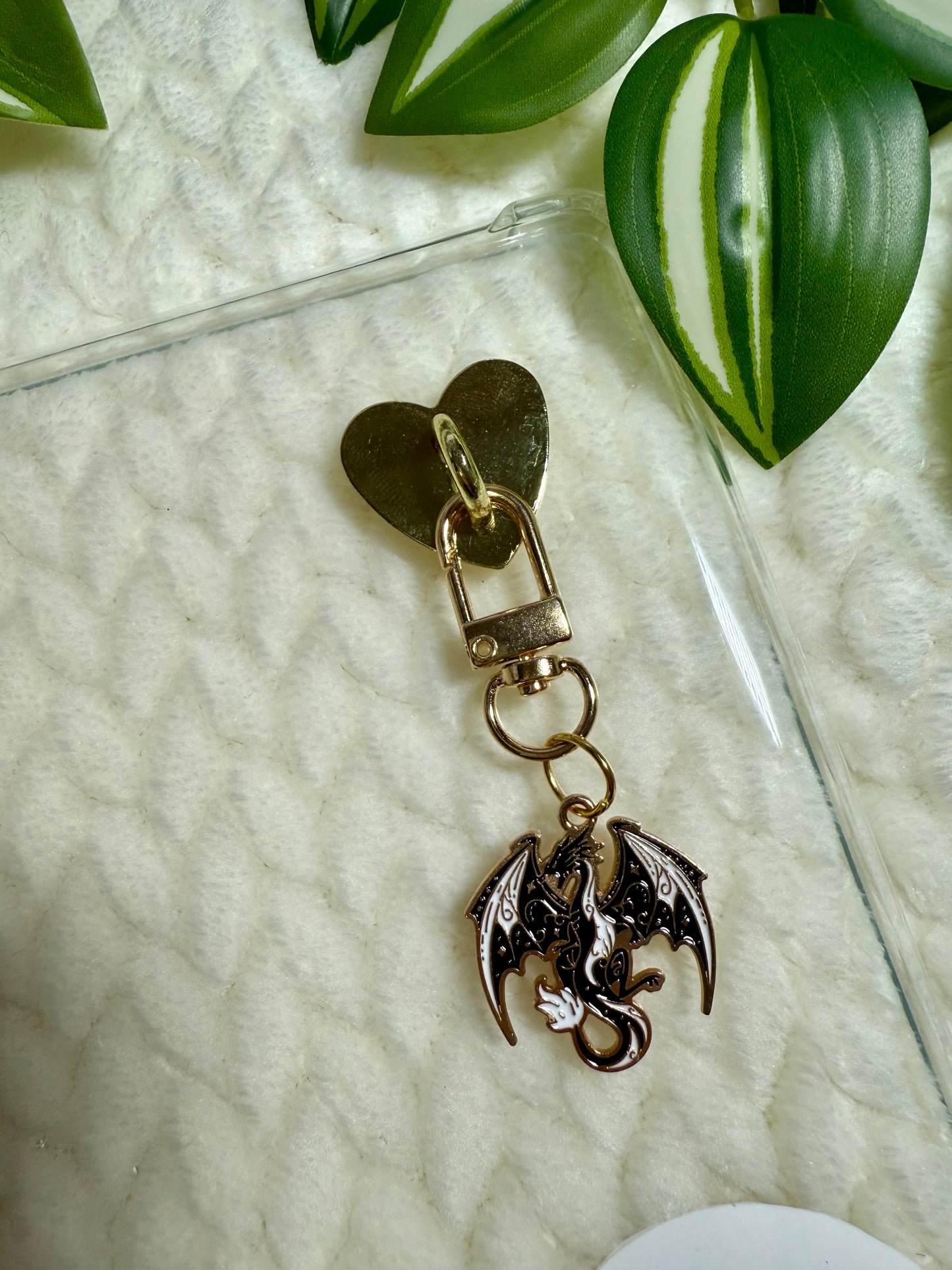 Kindle / E-Reader Charm Clip On - Celestial Dragon