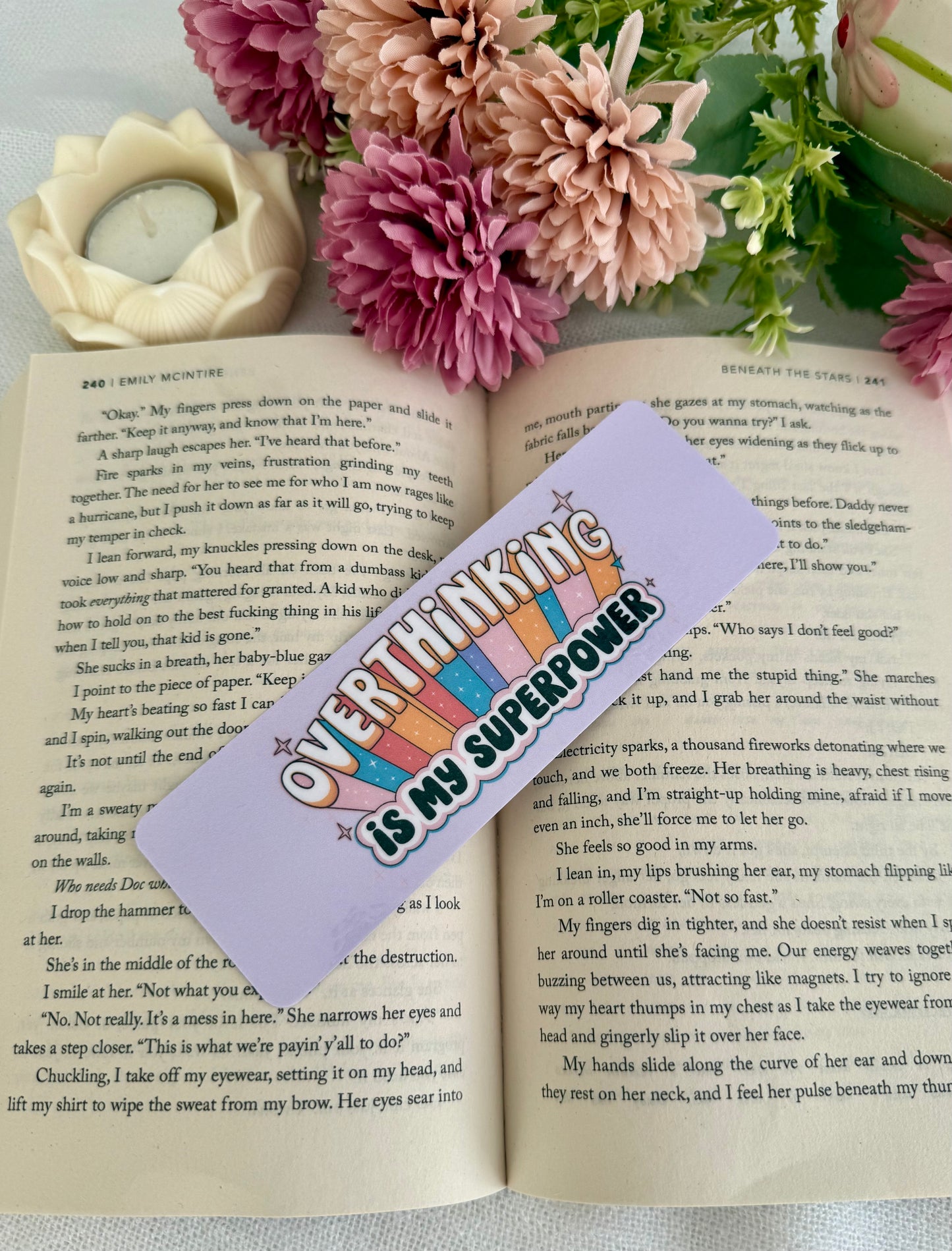 Overthinking is my Superpower Bookmark