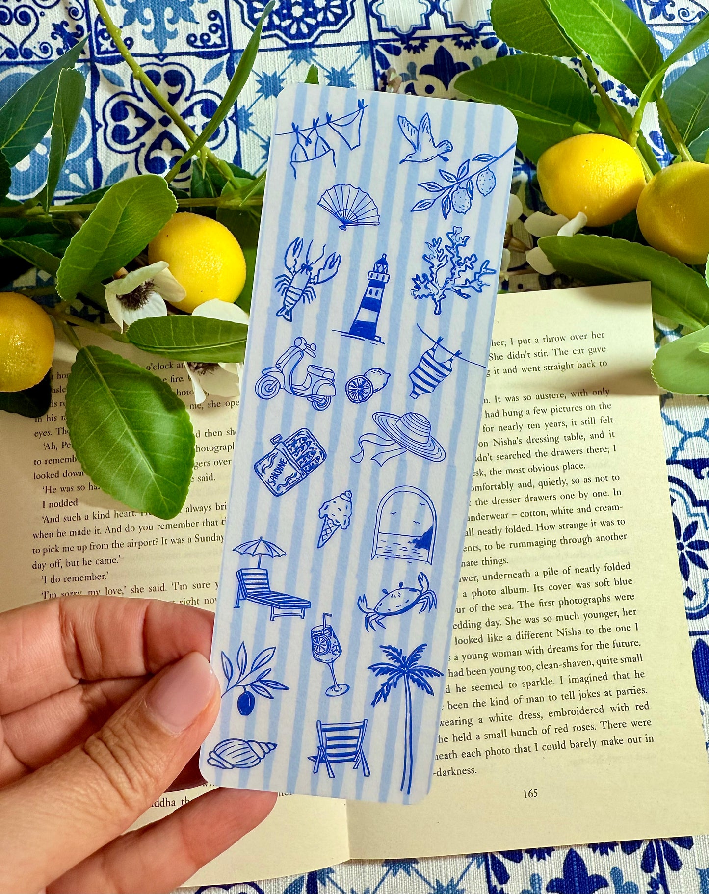 Euro Summer Bookmark