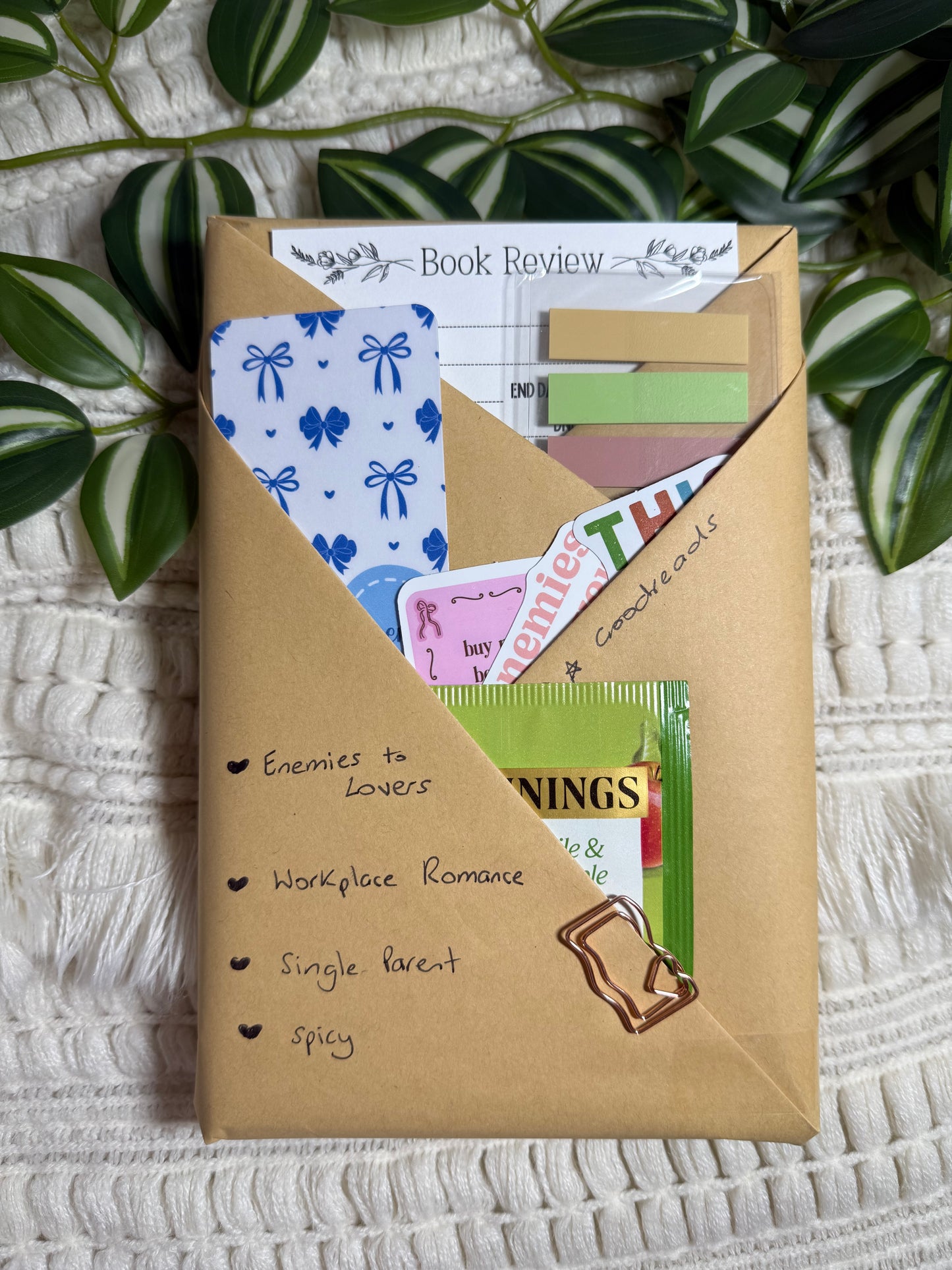 Blind Date with a Book - with bookish accessories