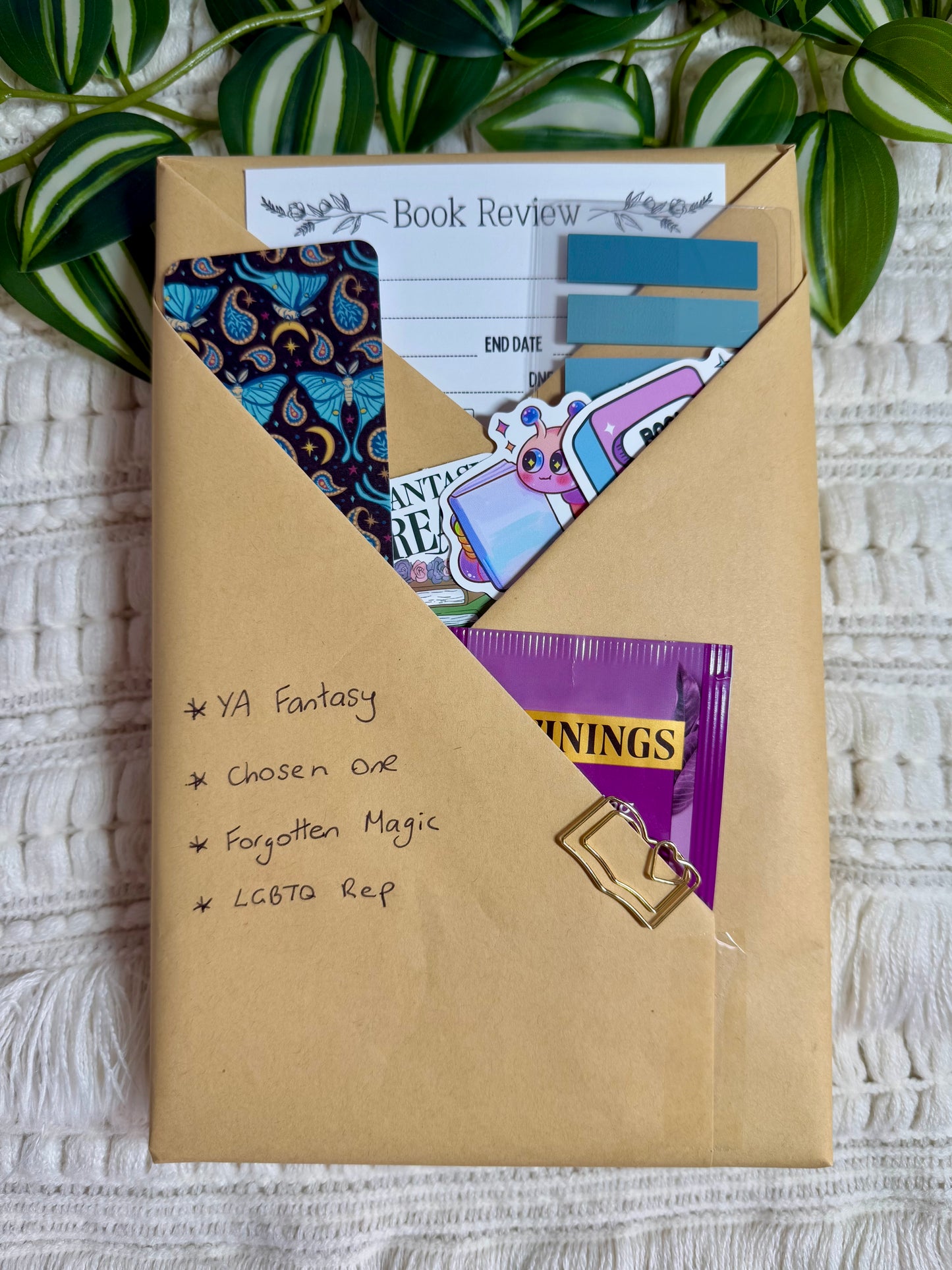 Blind Date with a Book - with bookish accessories