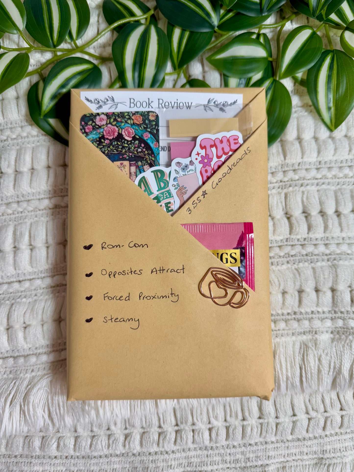 Blind Date with a Book - with bookish accessories