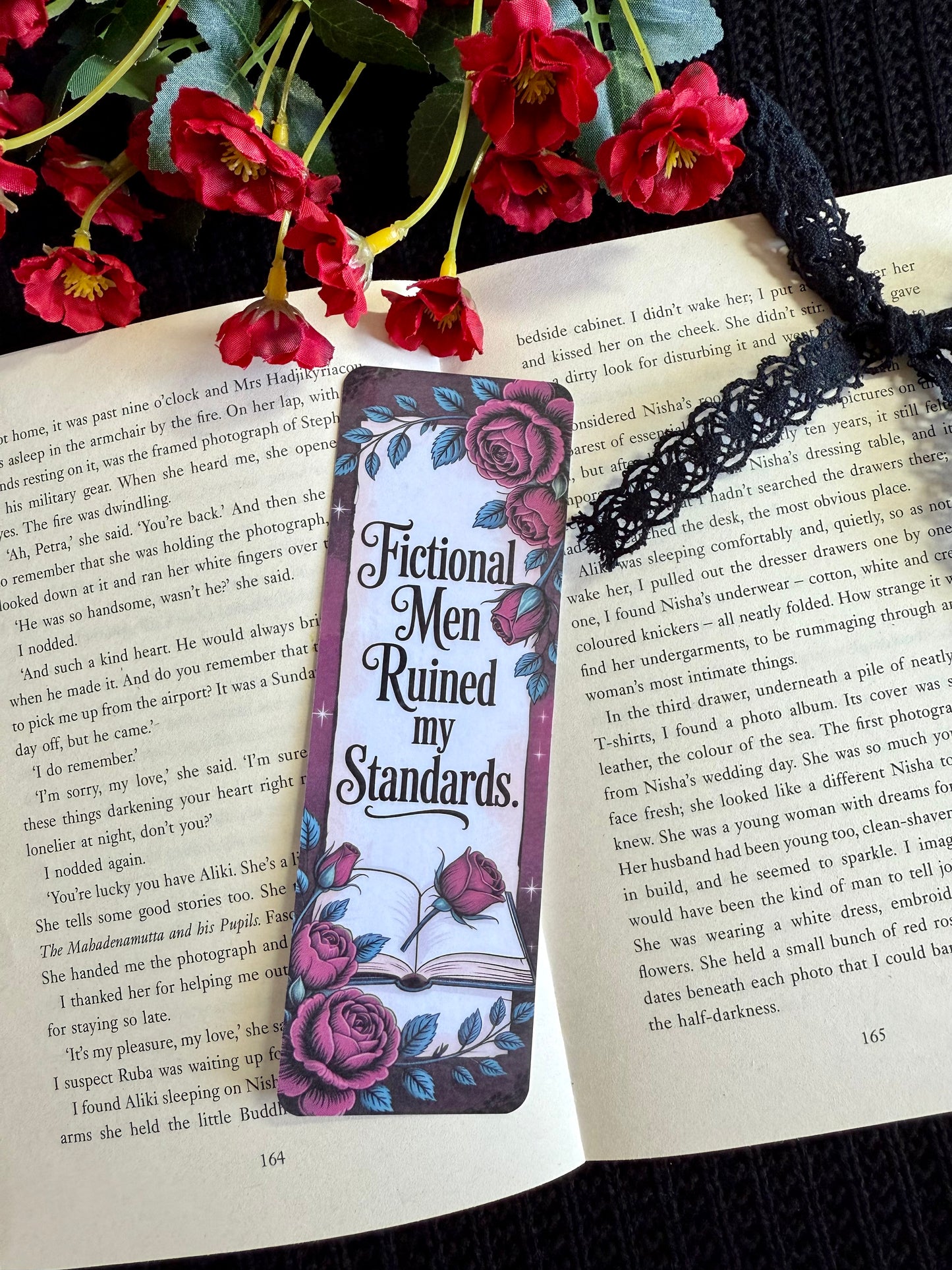 Fictional Men Ruined My Standards Bookmark