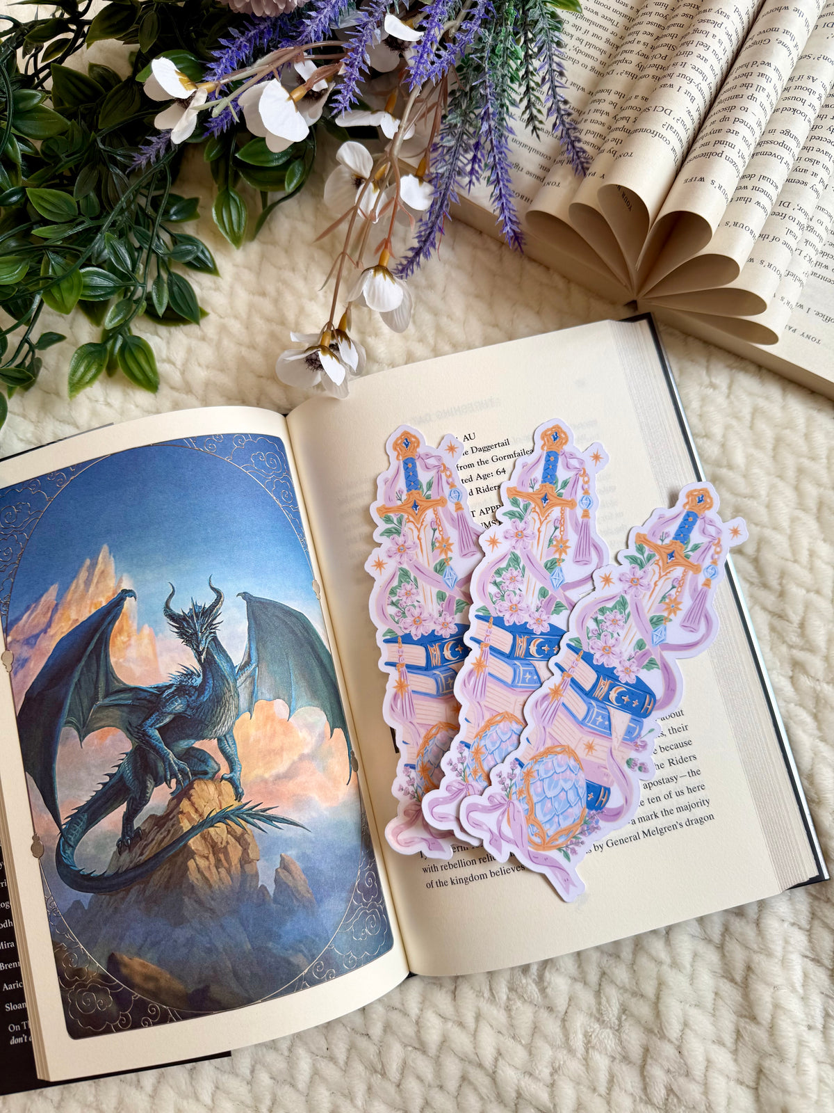 Fantasy Readers Sword Die Cut Bookmark