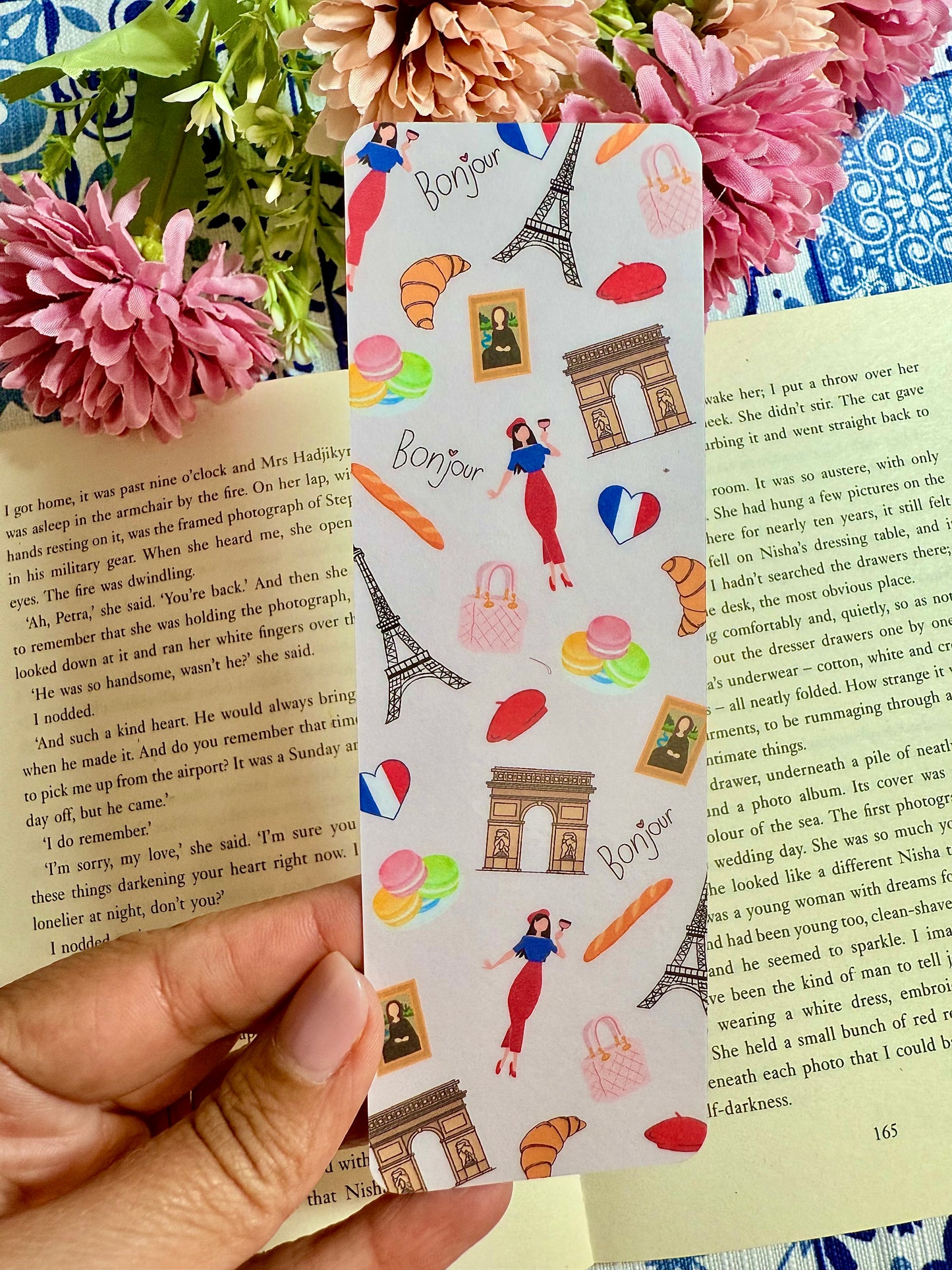 Paris Bookmark