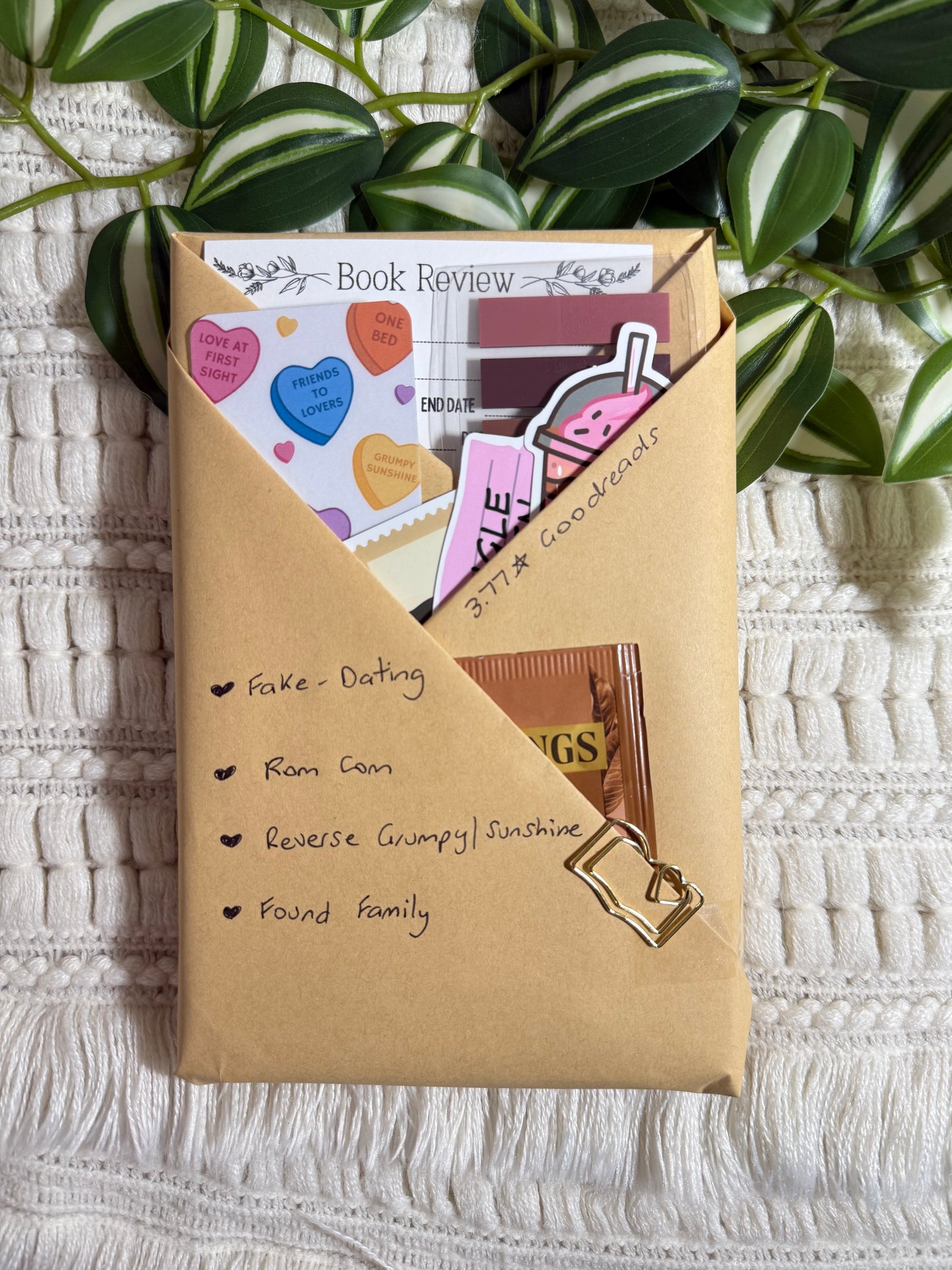Blind Date with a Book - with bookish accessories