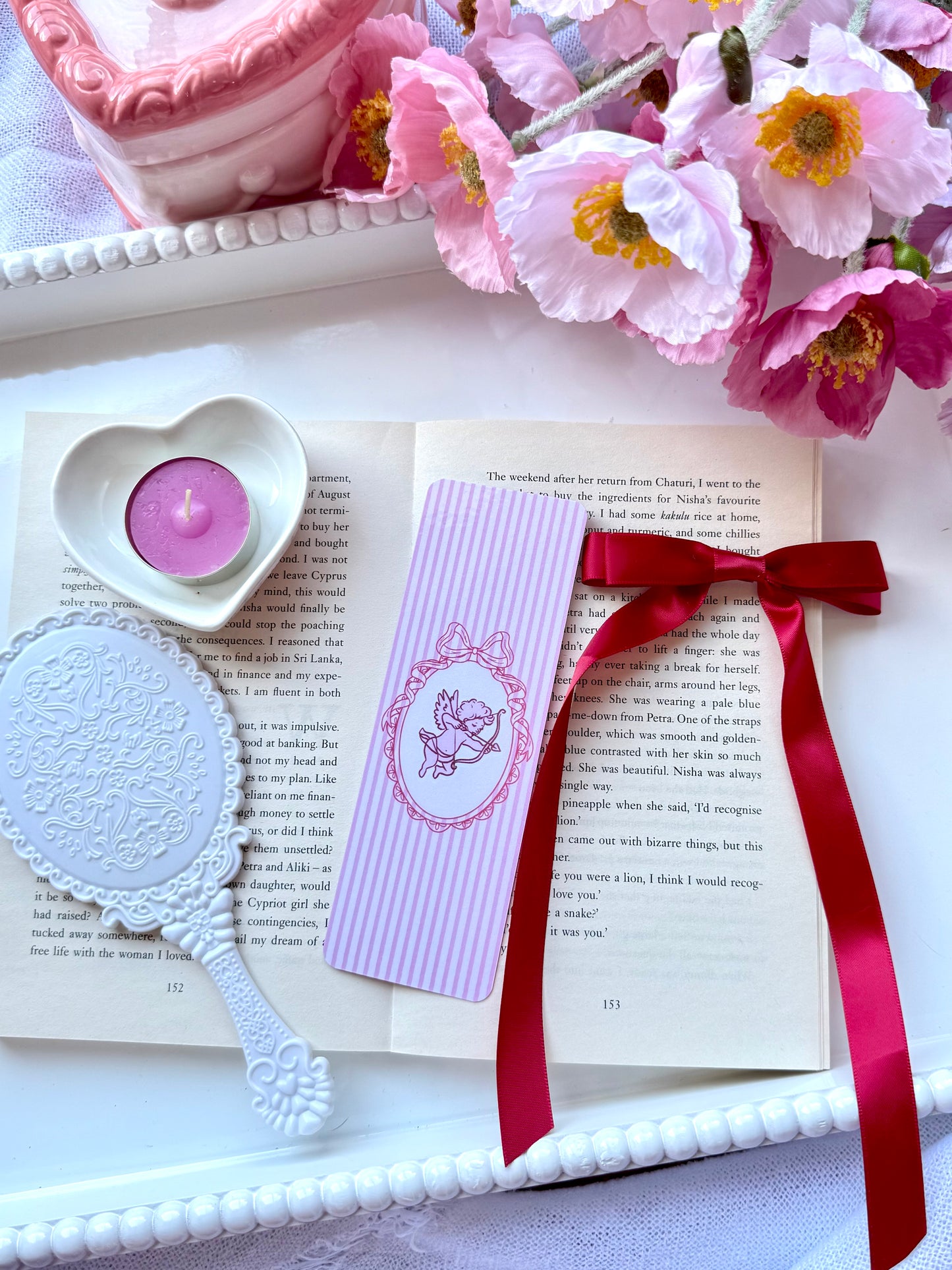 Valentines Cupid Bookmark