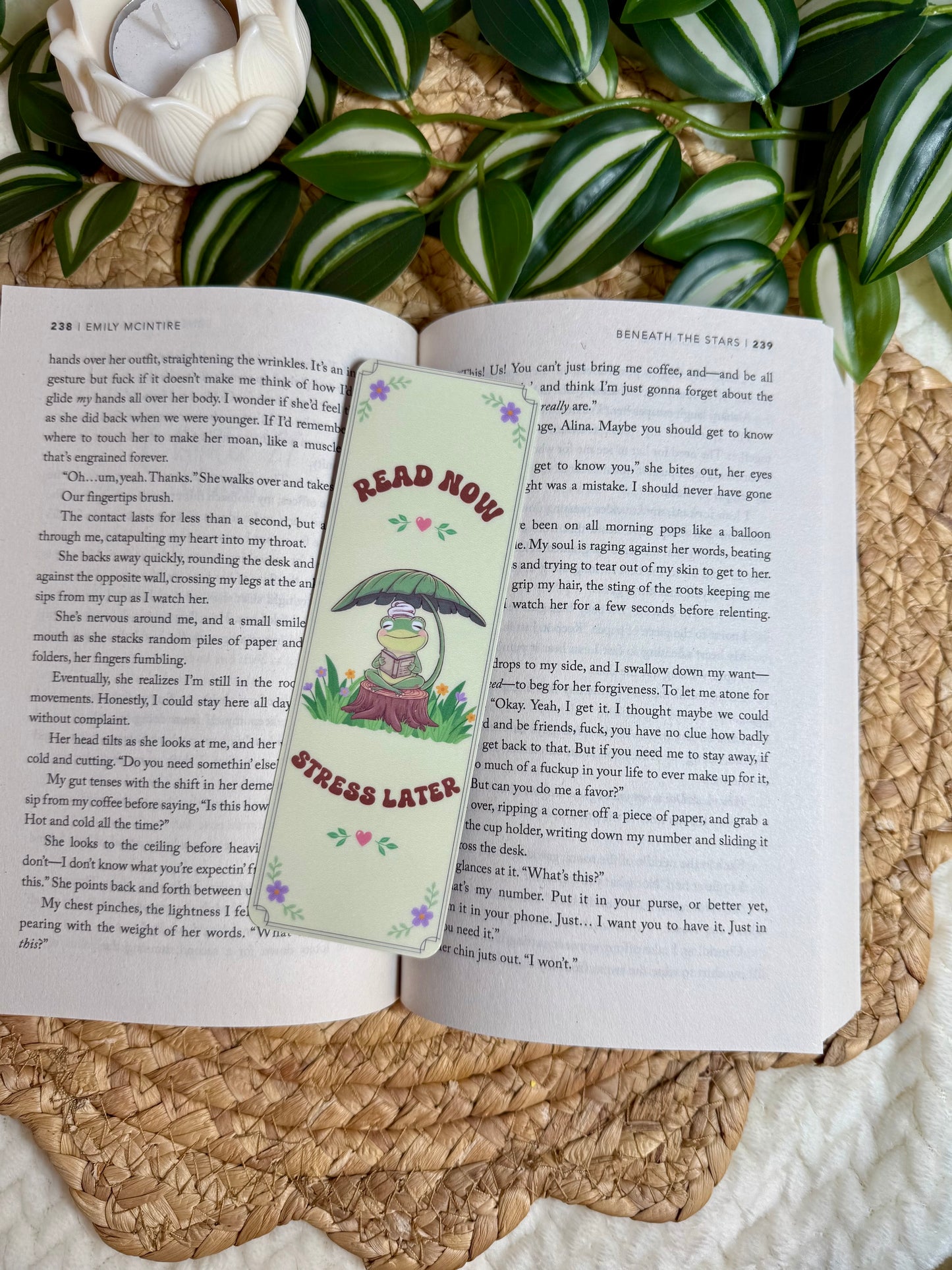 Read Now, Stress Later Bookmark