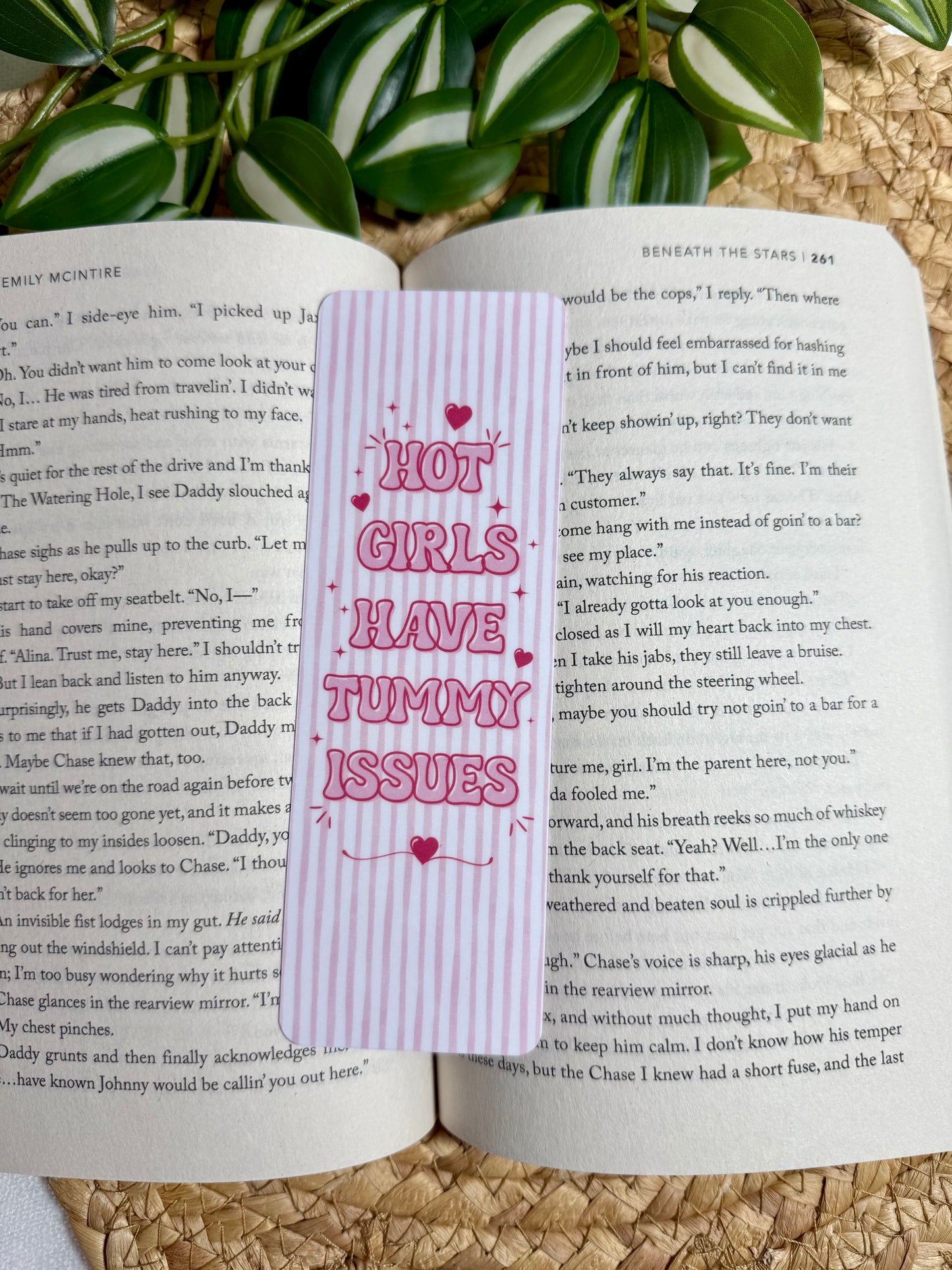 Hot Girls Have Tummy Issues Bookmark
