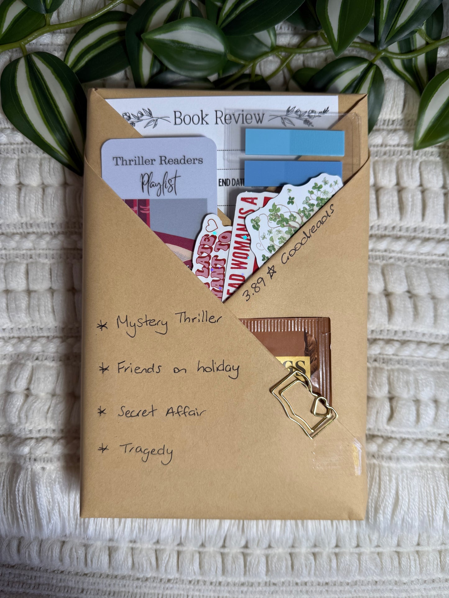 Blind Date with a Book - with bookish accessories