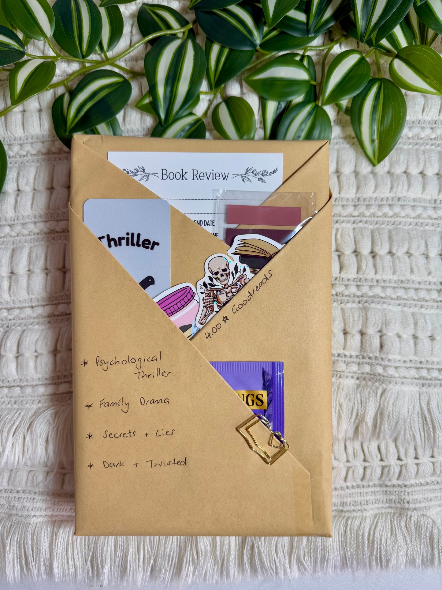 Blind Date with a Book - with bookish accessories