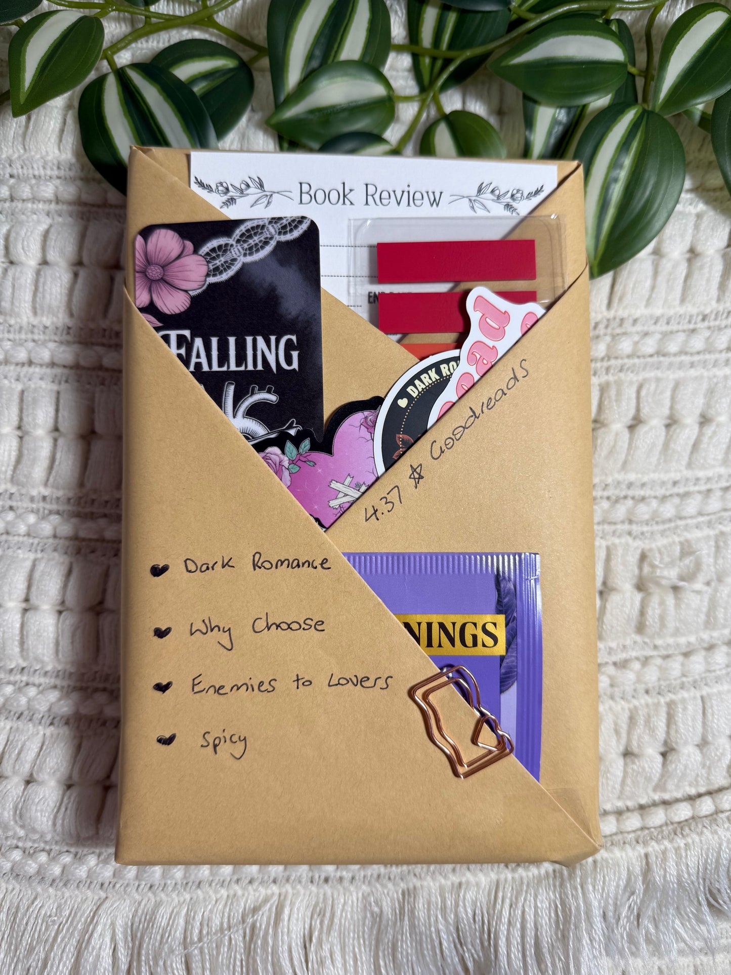 Blind Date with a Book - with bookish accessories