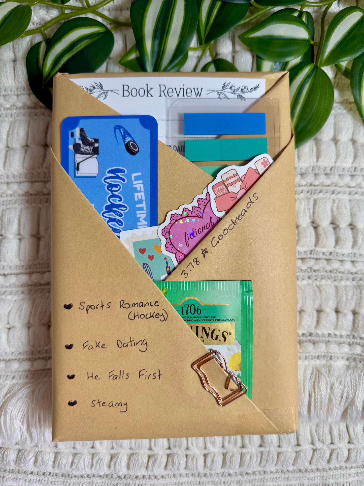 Blind Date with a Book - with bookish accessories
