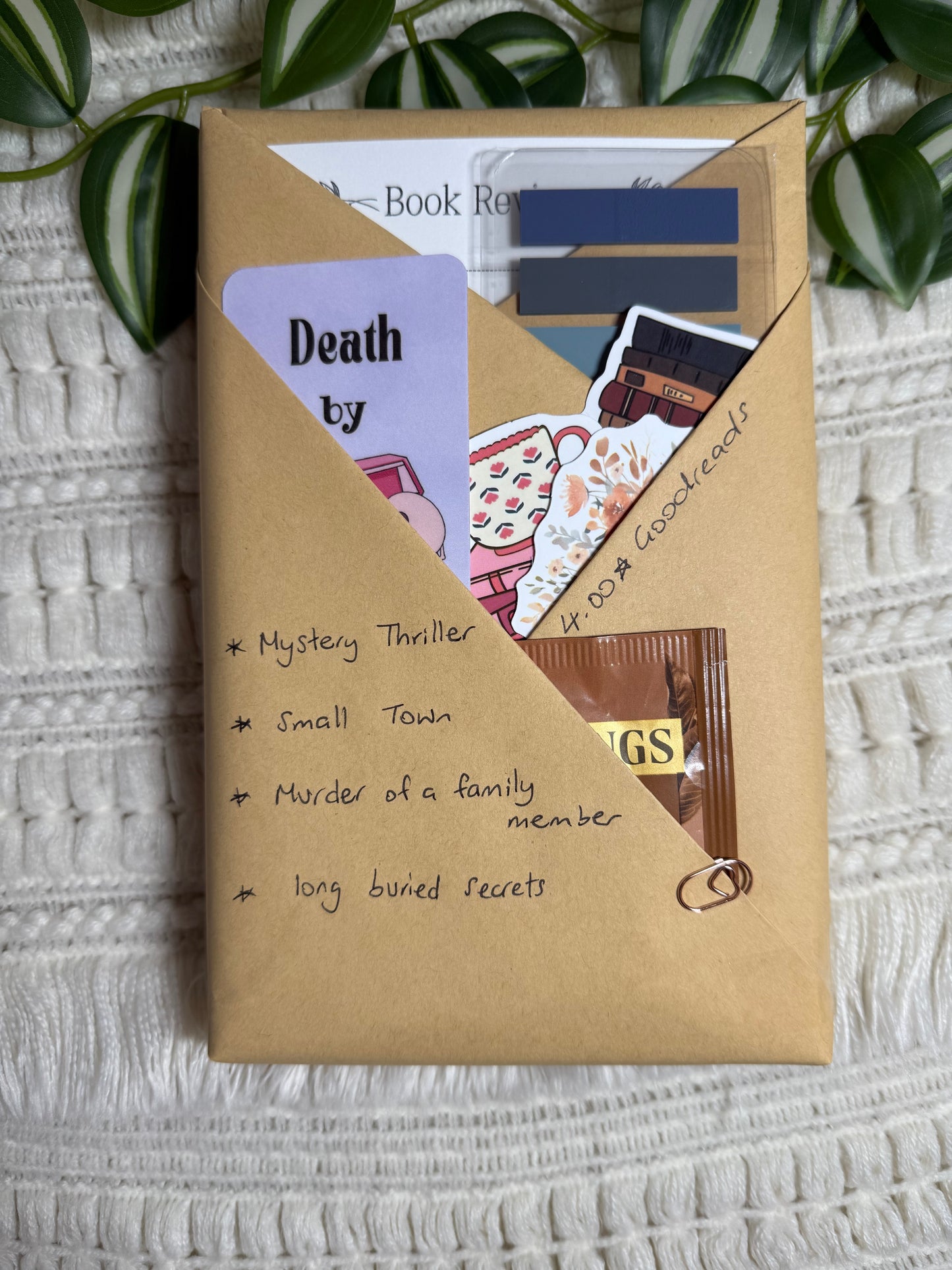 Blind Date with a Book - with bookish accessories