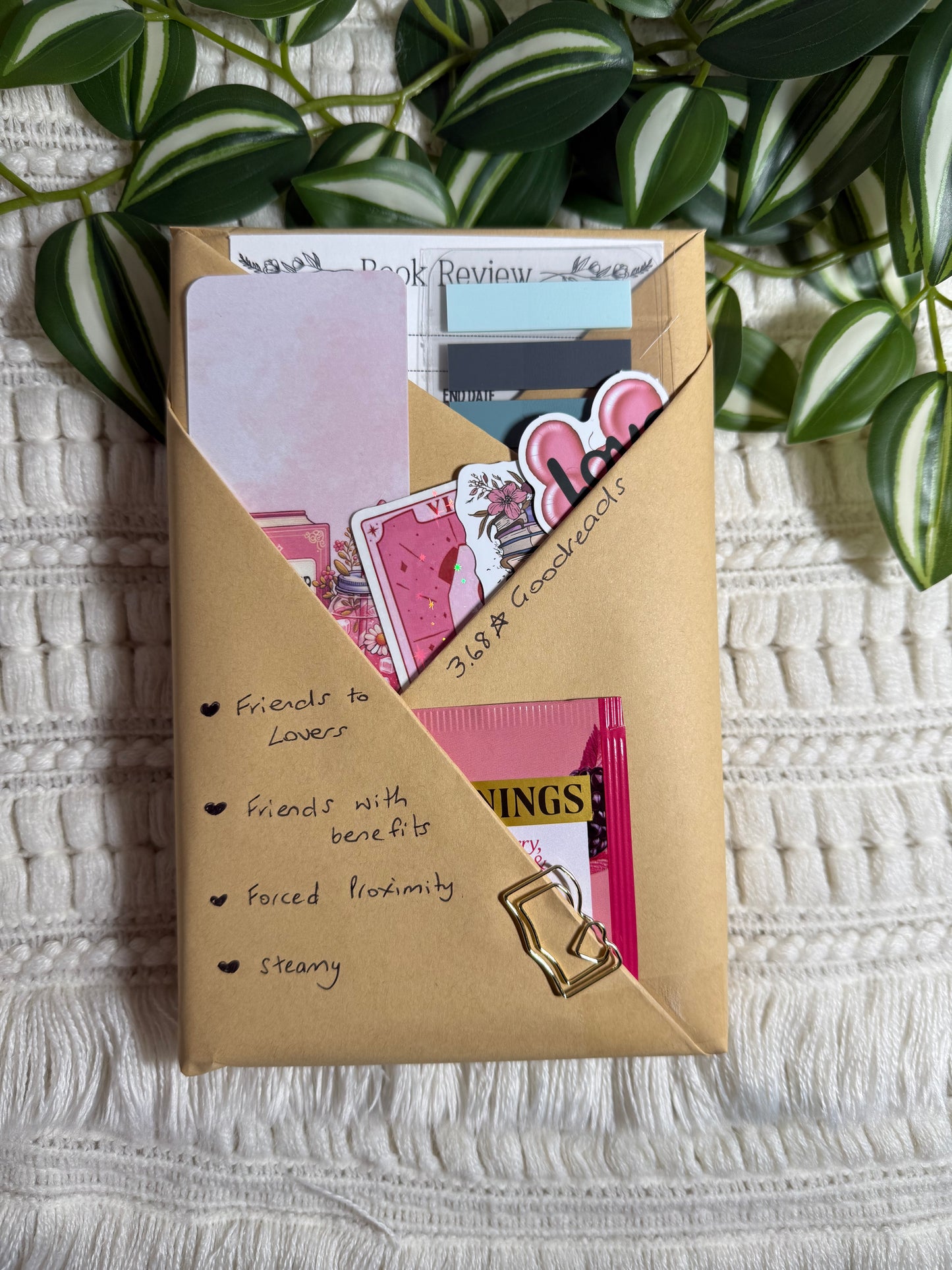 Blind Date with a Book - with bookish accessories