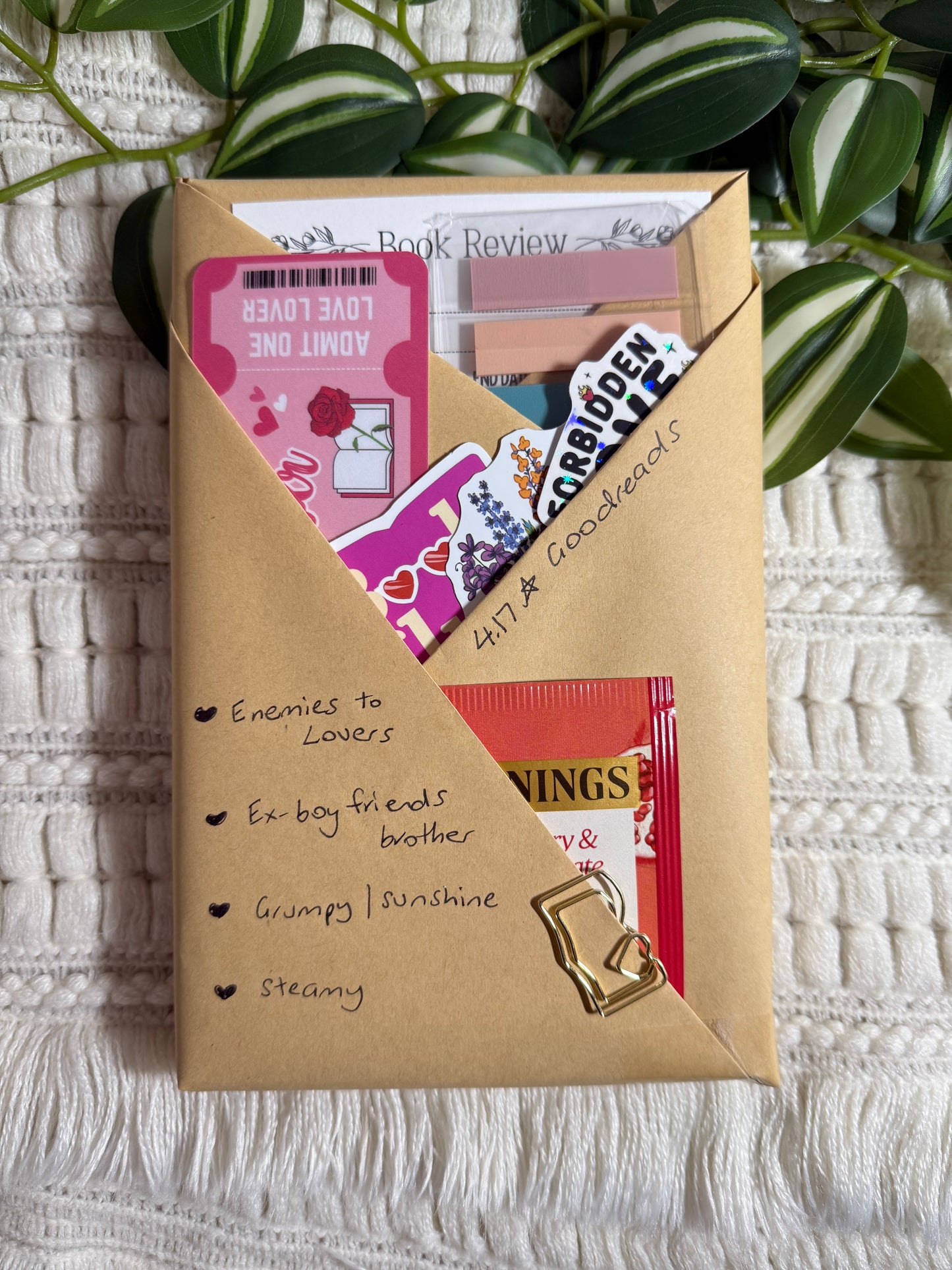 Blind Date with a Book - with bookish accessories