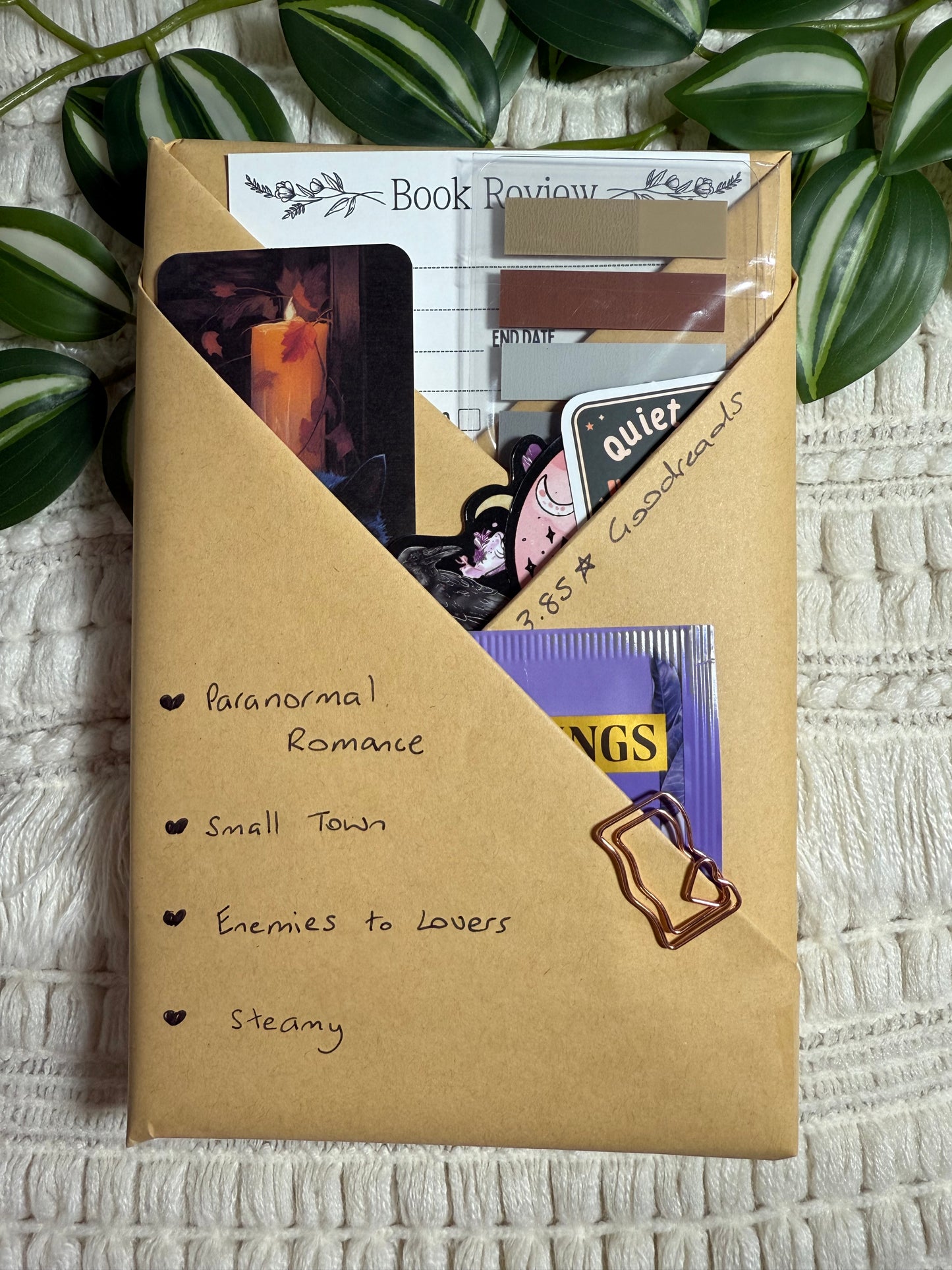 Blind Date with a Book - with bookish accessories
