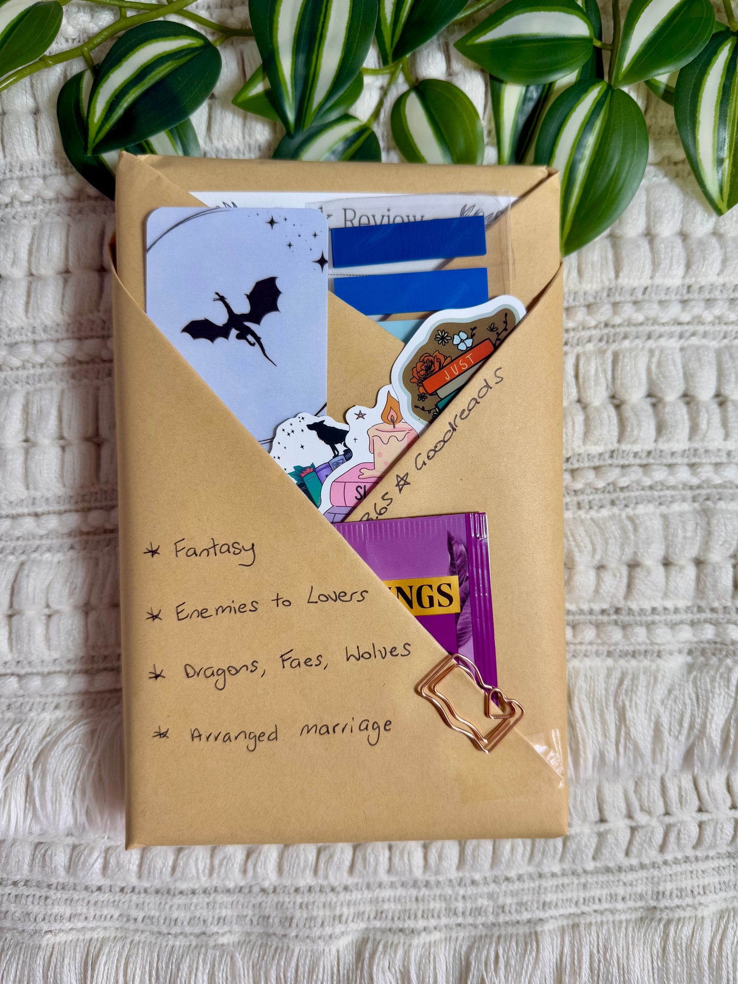 Blind Date with a Book - with bookish accessories