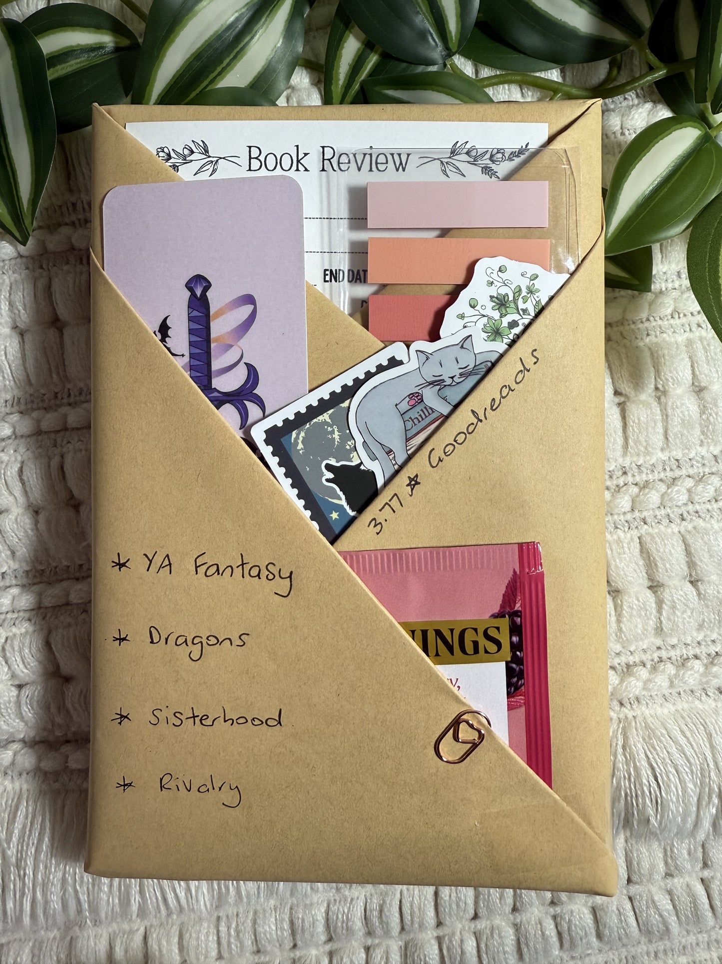 Blind Date with a Book - with bookish accessories