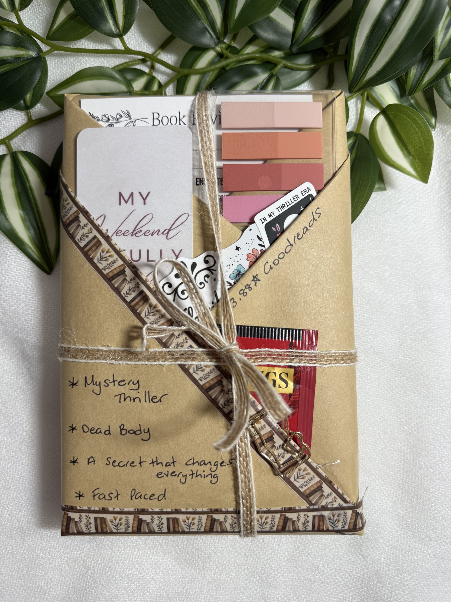 Blind Date with a Book - with bookish accessories