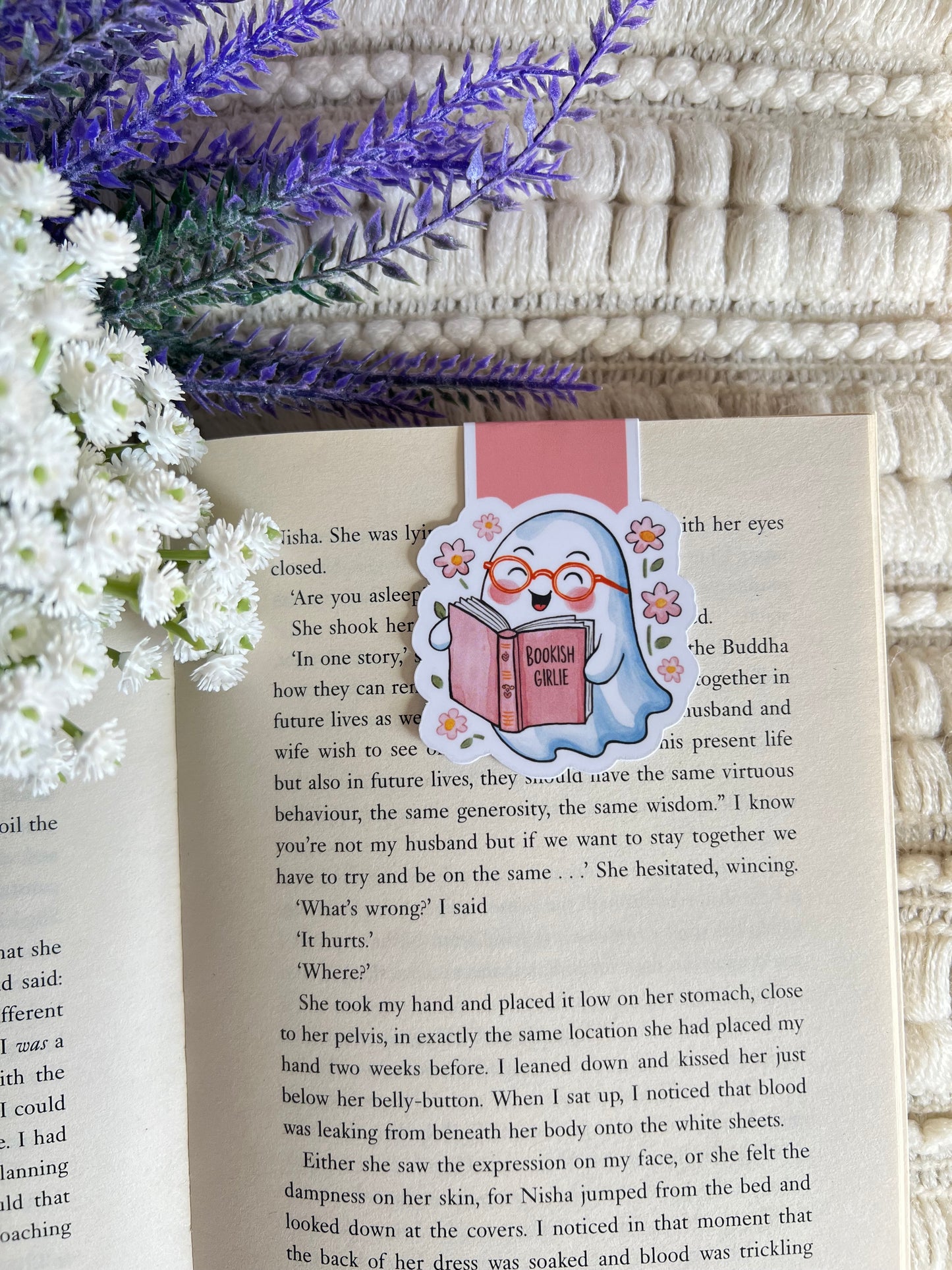 Bookish Girlie Magnetic Bookmark