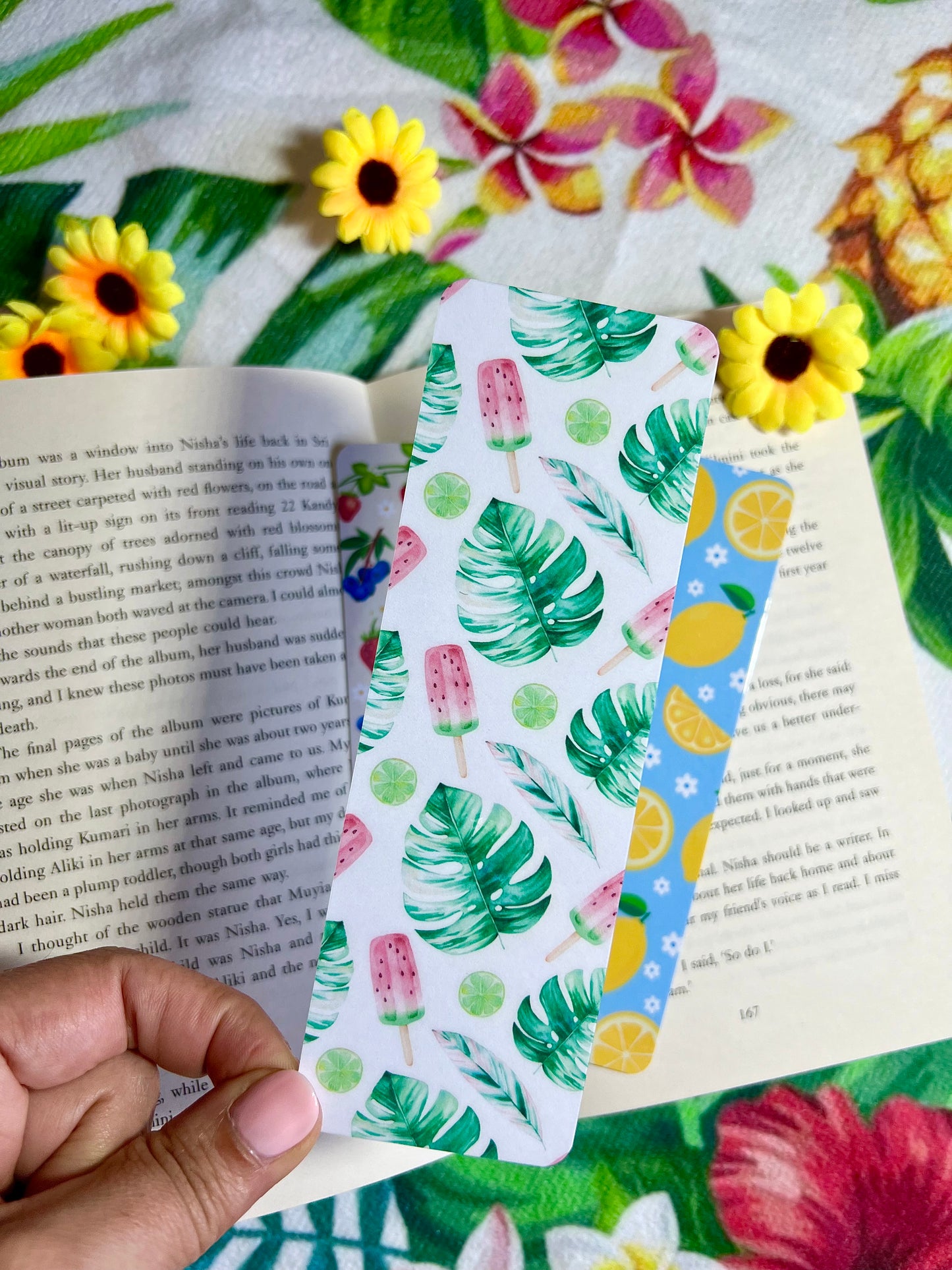 Summer Fruits Bookmark
