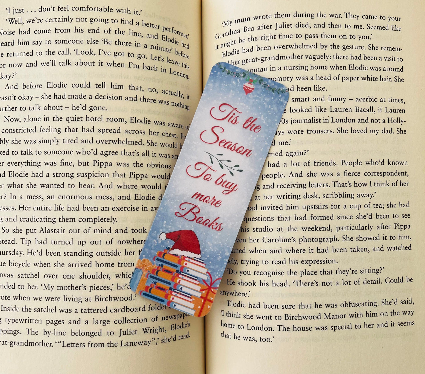 Christmas Books Bookmark: Holiday Stocking Stuffer