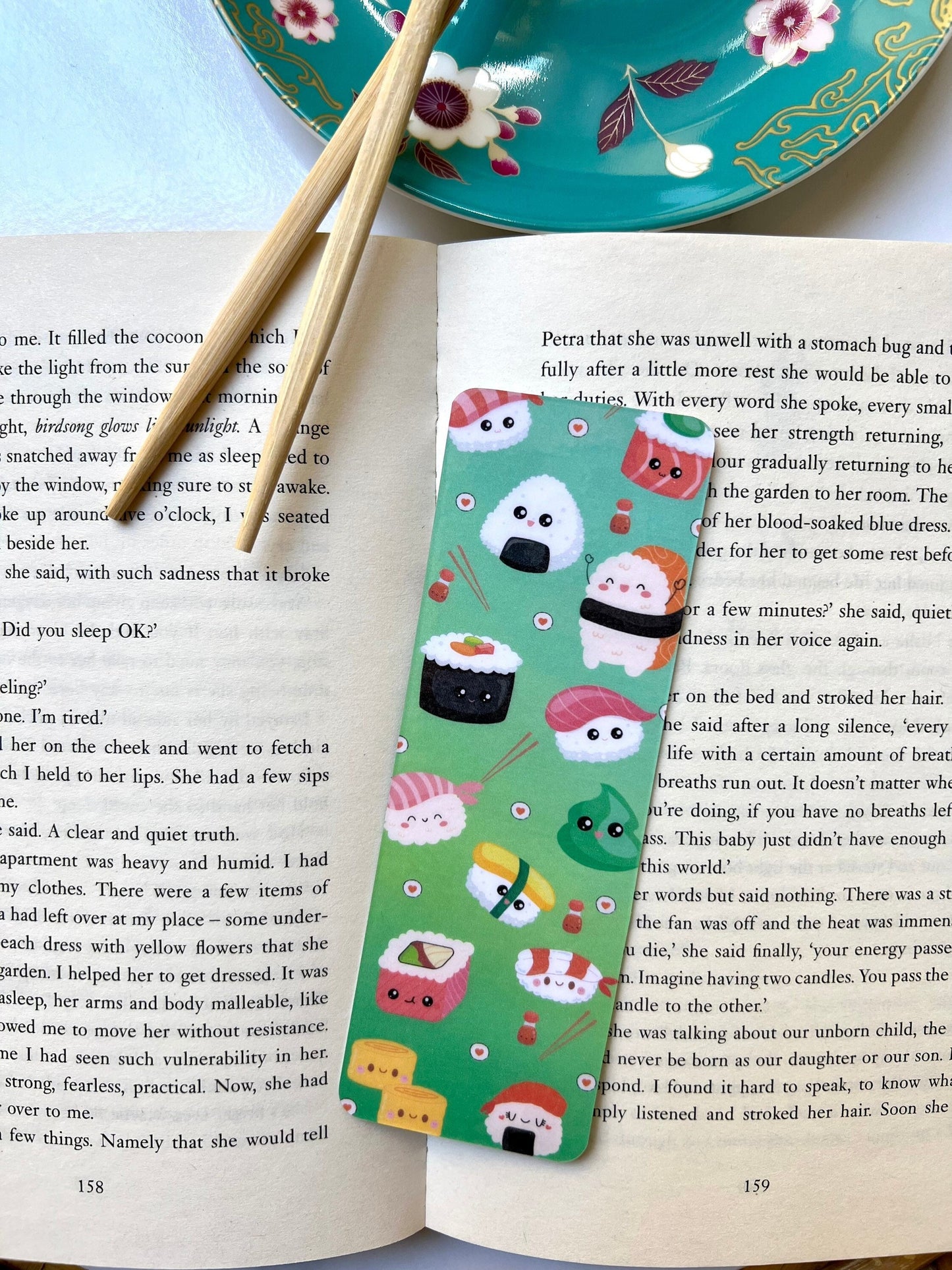 Cute Sushi Bookmark