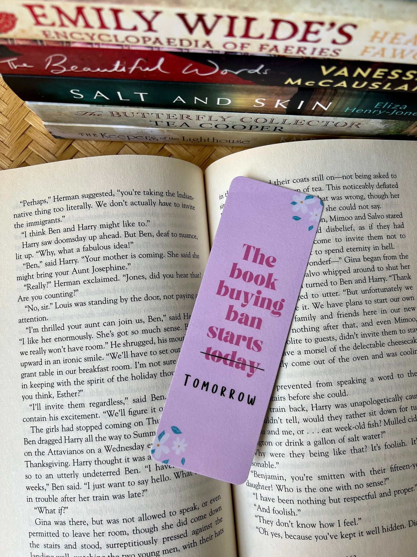 The Book Buying Ban Starts Tomorrow Bookmark