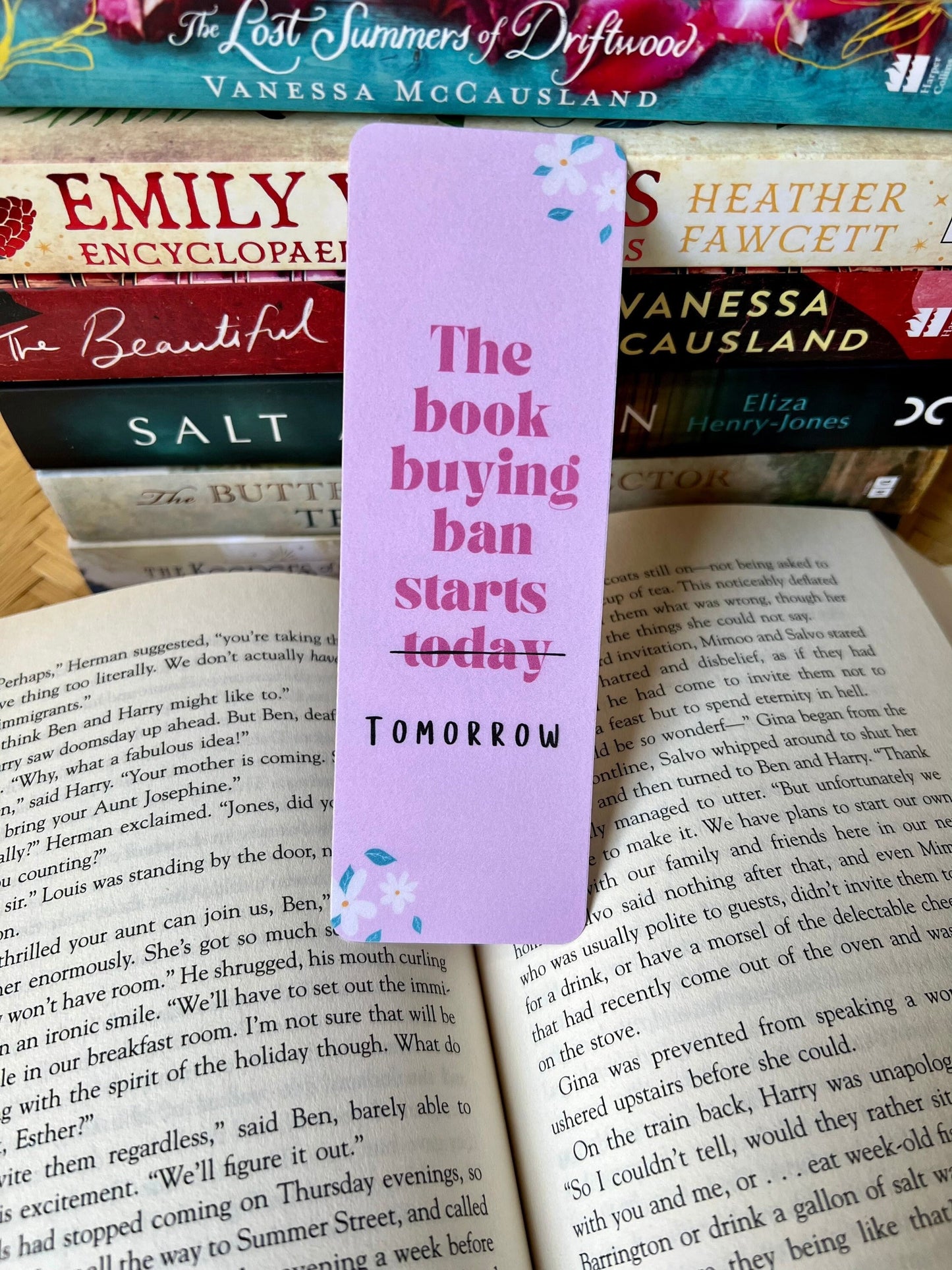 The Book Buying Ban Starts Tomorrow Bookmark