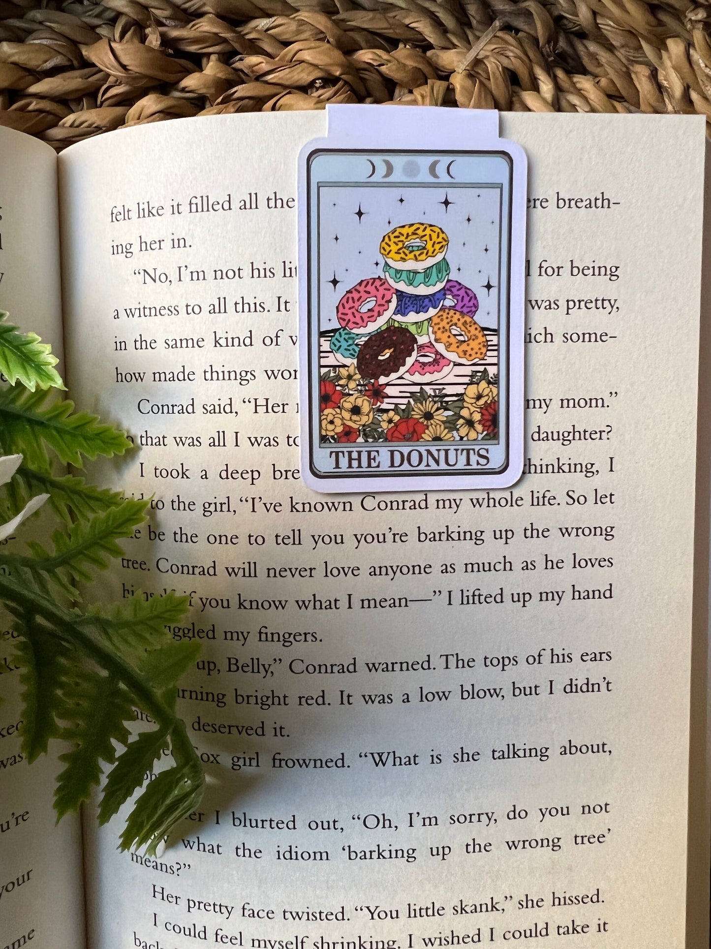 The Donuts Tarot Card Magnetic Bookmark