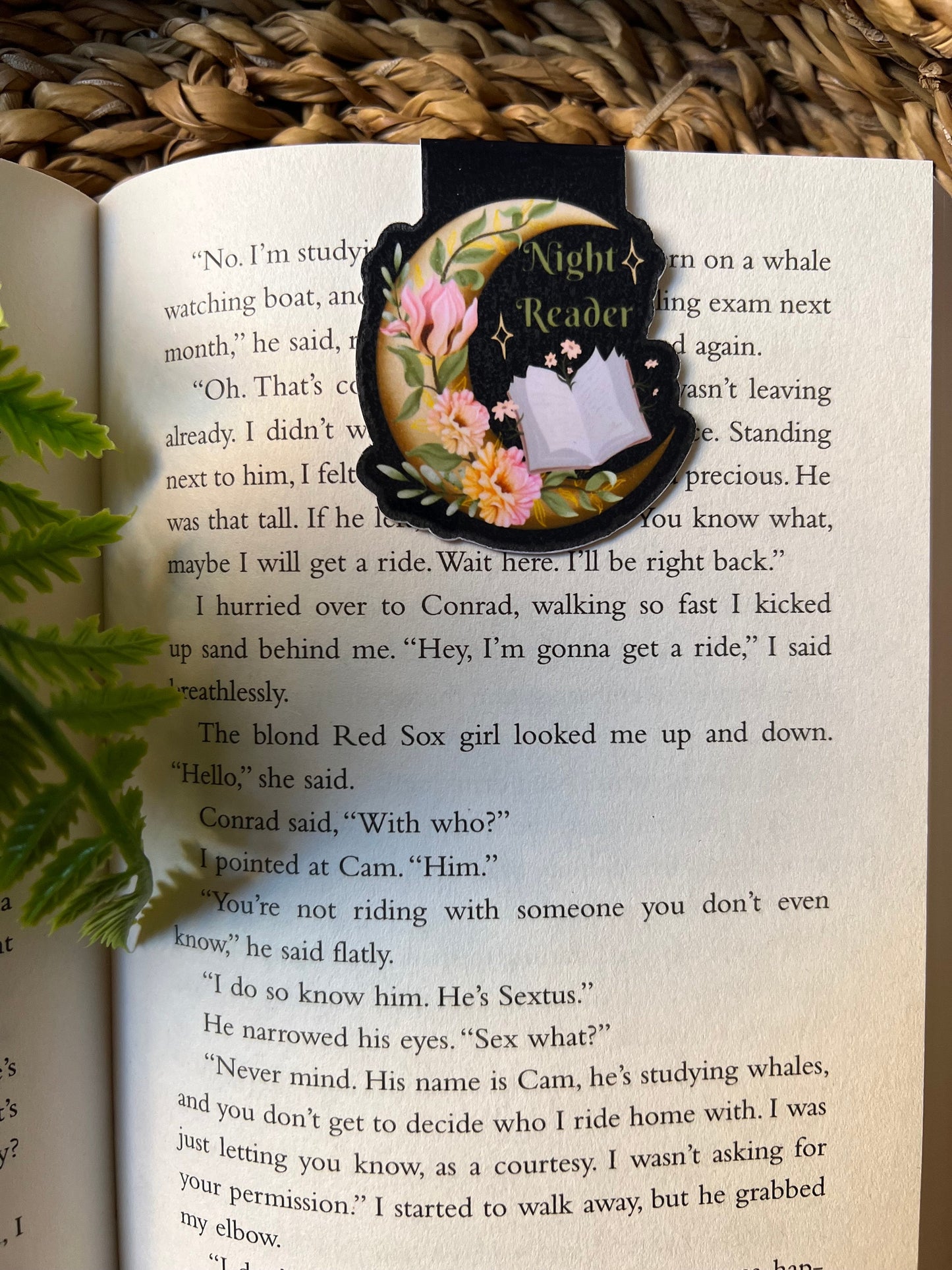 Night Reader Magnetic Bookmark