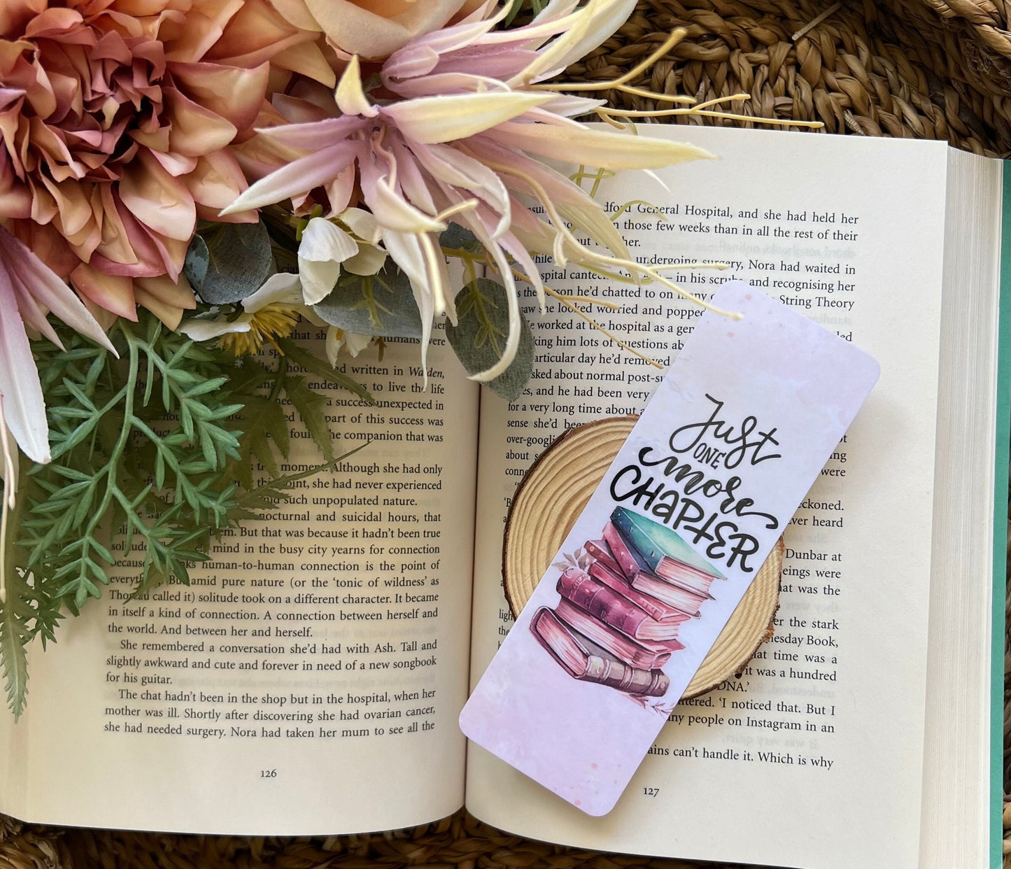 Just One More Chapter Bookmark