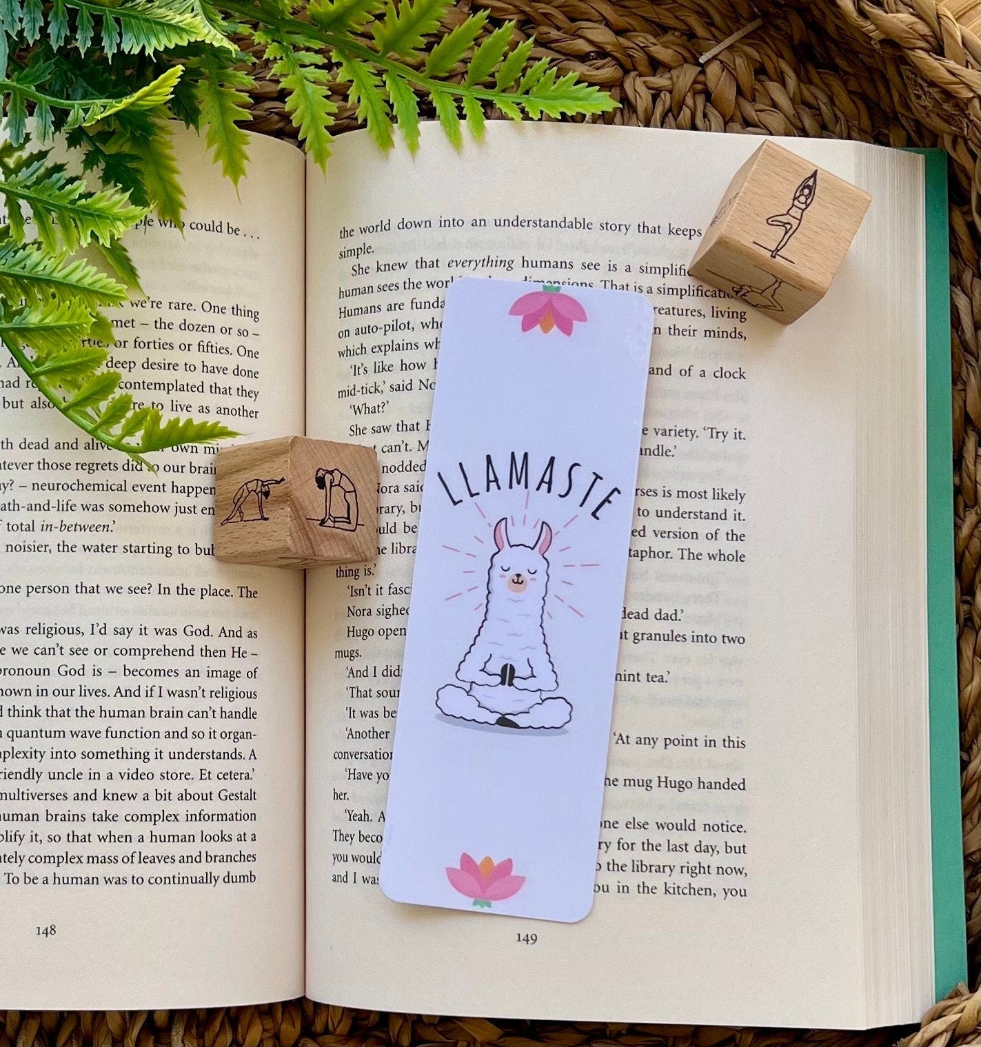 Llamaste Bookmark