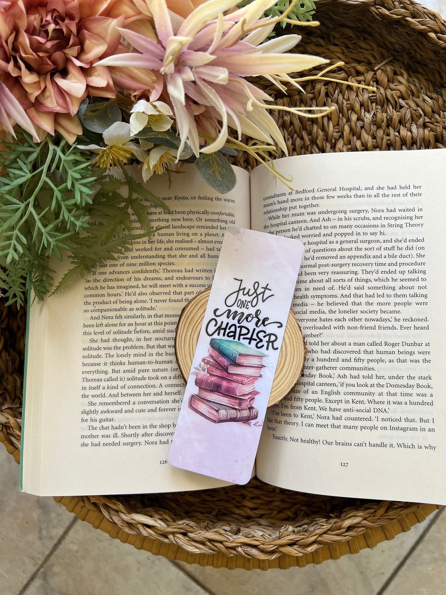 Just One More Chapter Bookmark