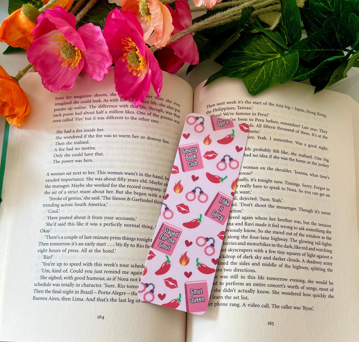 Smutty Book Lover Bookmark