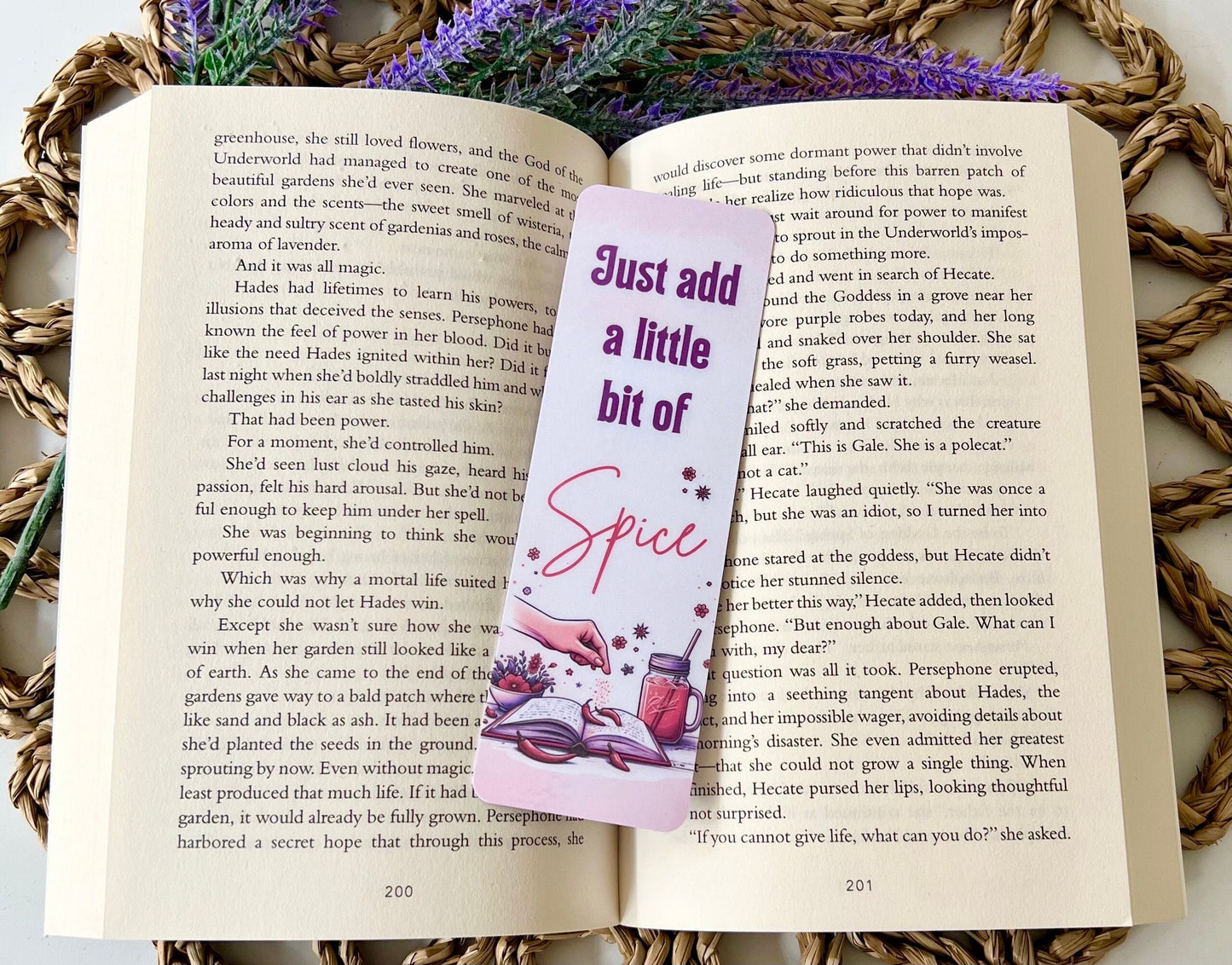 Just Add a Little Bit of Spice Bookmark