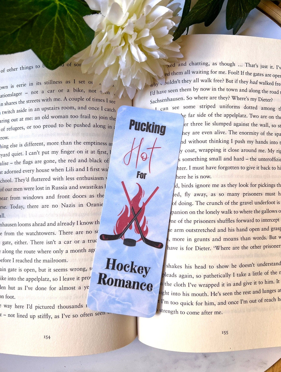 Hockey Romance Boomarks