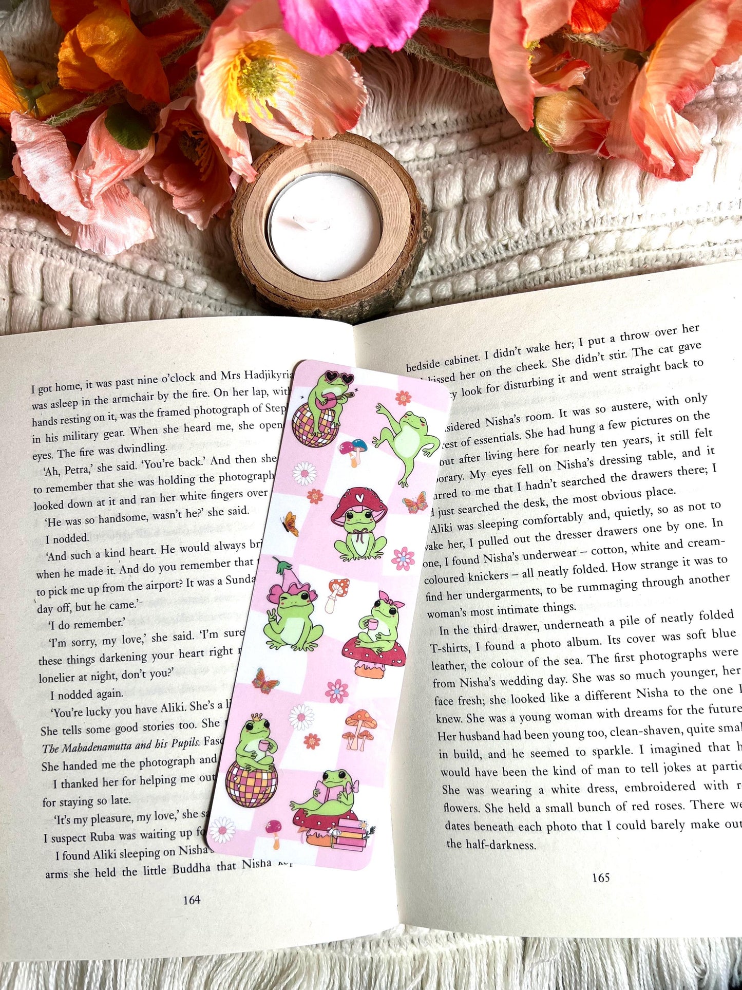 Retro Cowboy and Party Frogs Bookmarks
