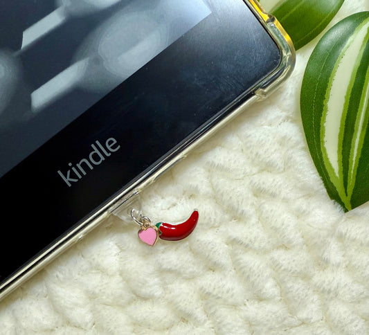 Kindle / E-Reader Charm Sweet and Spicy Lovers