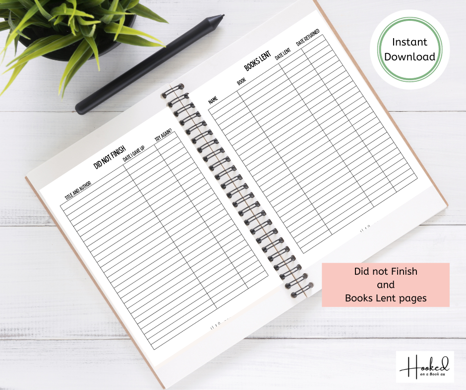 Printable Reading Journal