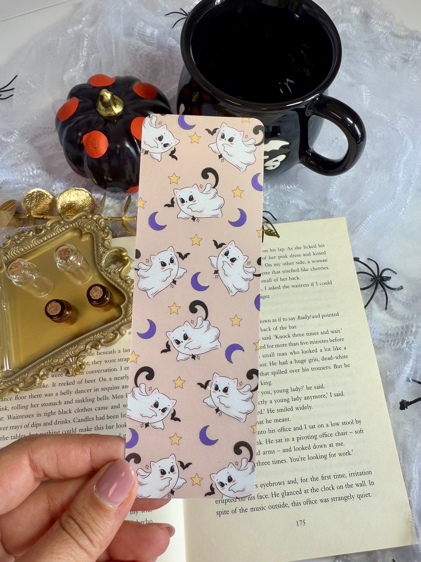 Ghost Cats Bookmark