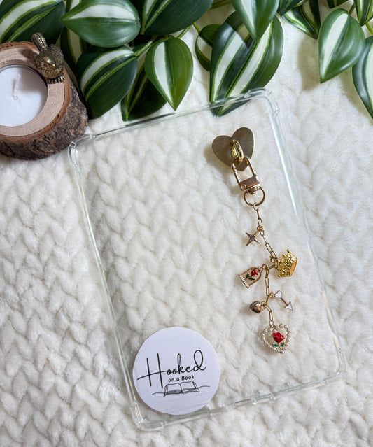 Kindle / E-Reader Charm Chain - Fairytale Reader
