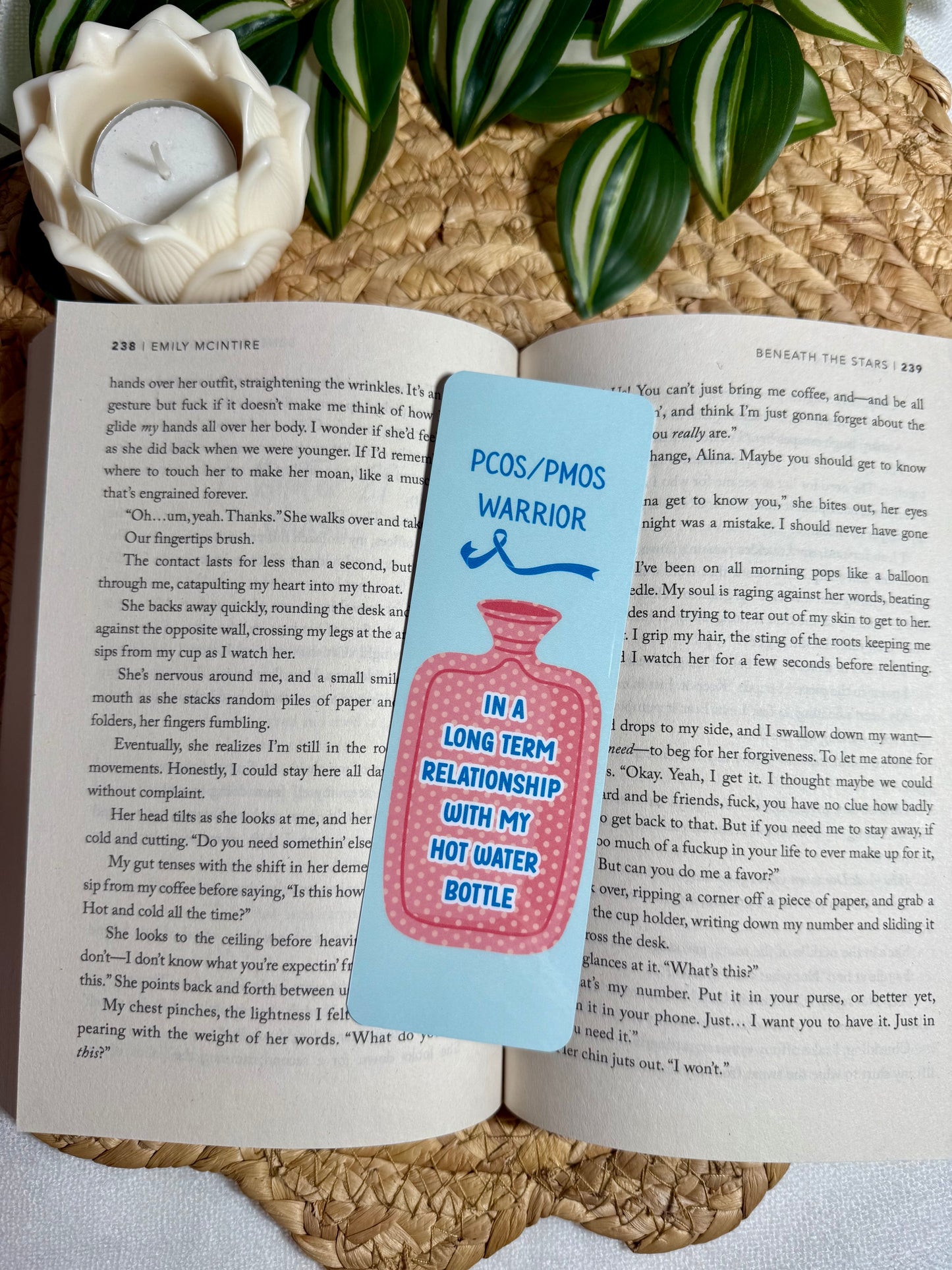 PCOS/PMOS Warrior Bookmark