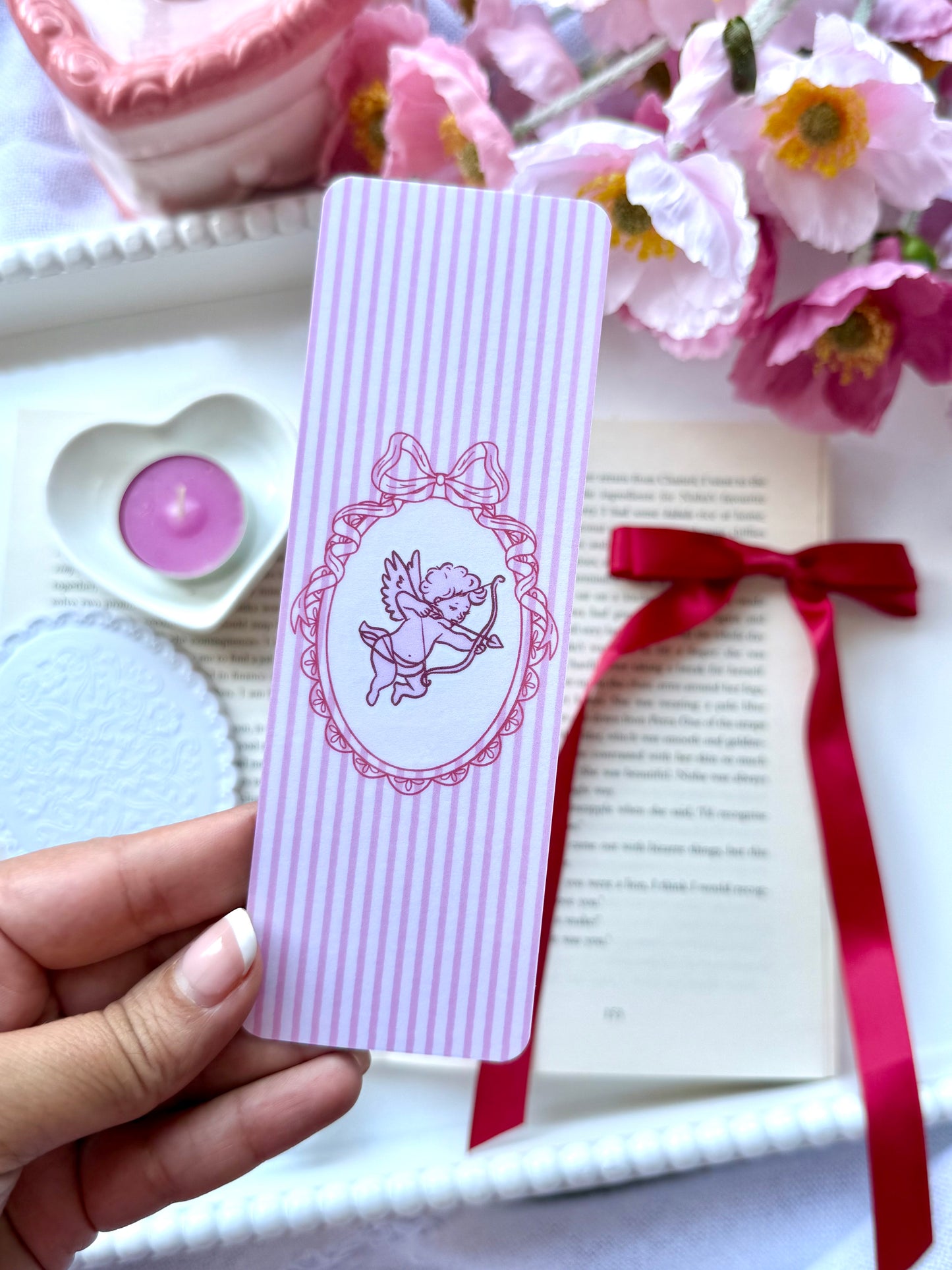 Valentines Cupid Bookmark