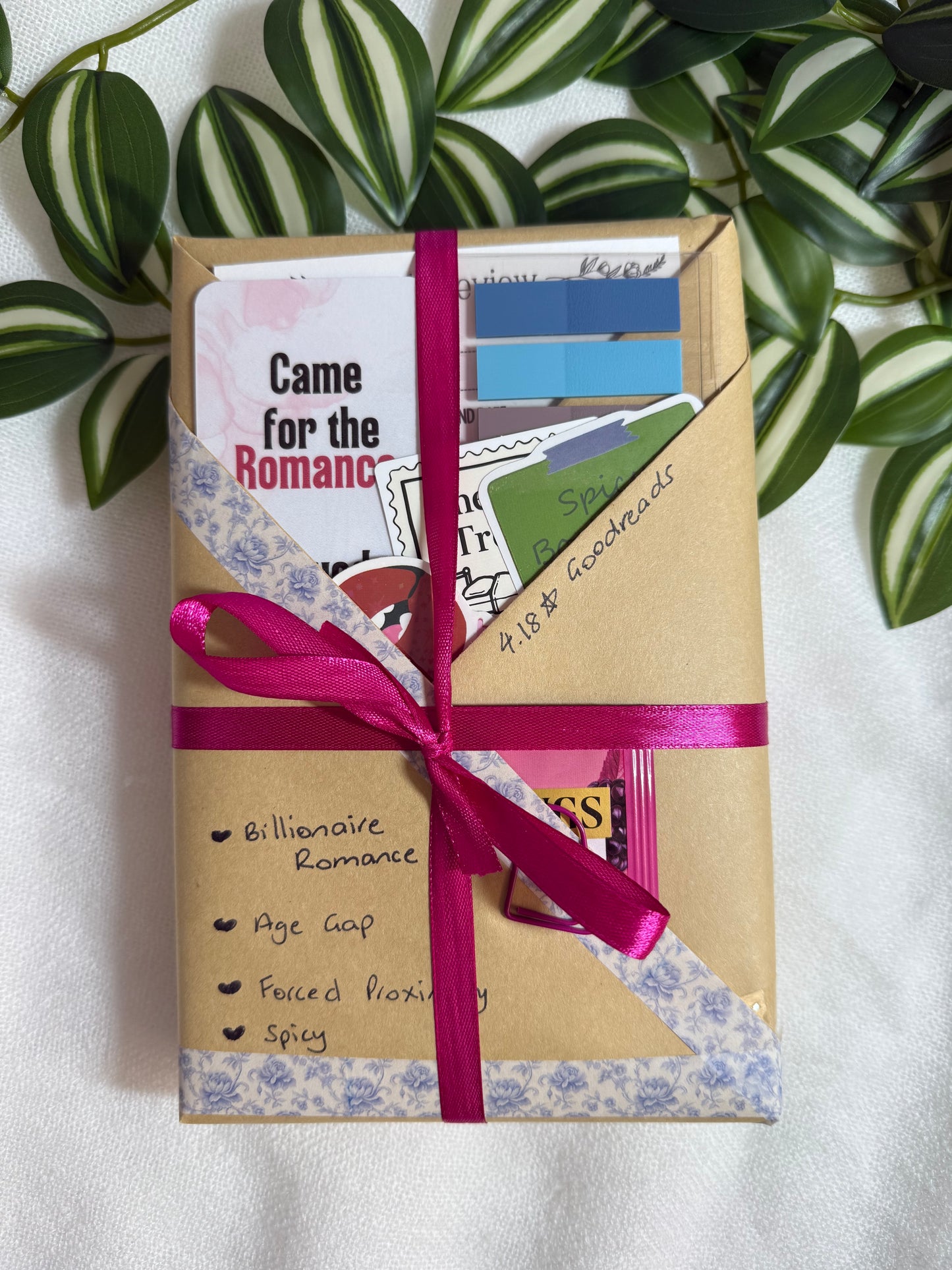 Blind Date with a Book - with bookish accessories