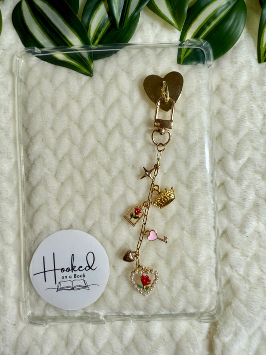 Kindle / E-Reader Charm Chain - Fairytale Reader