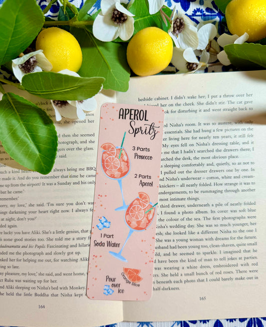 Aperol Spritz Bookmark
