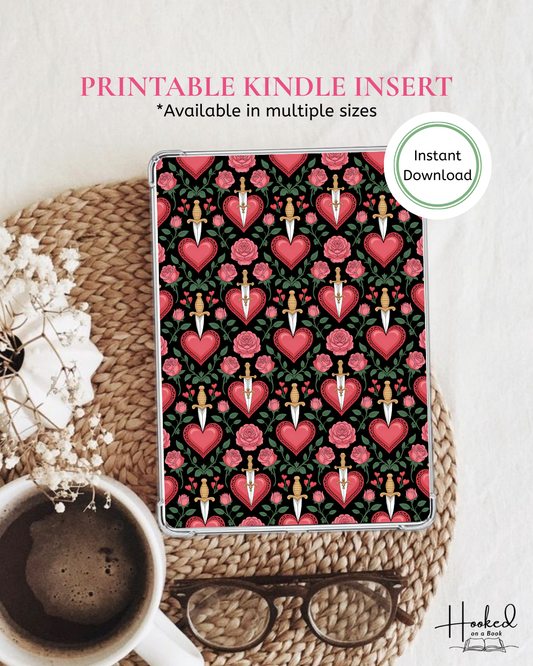 Printable Kindle Insert - Enemies to Lovers